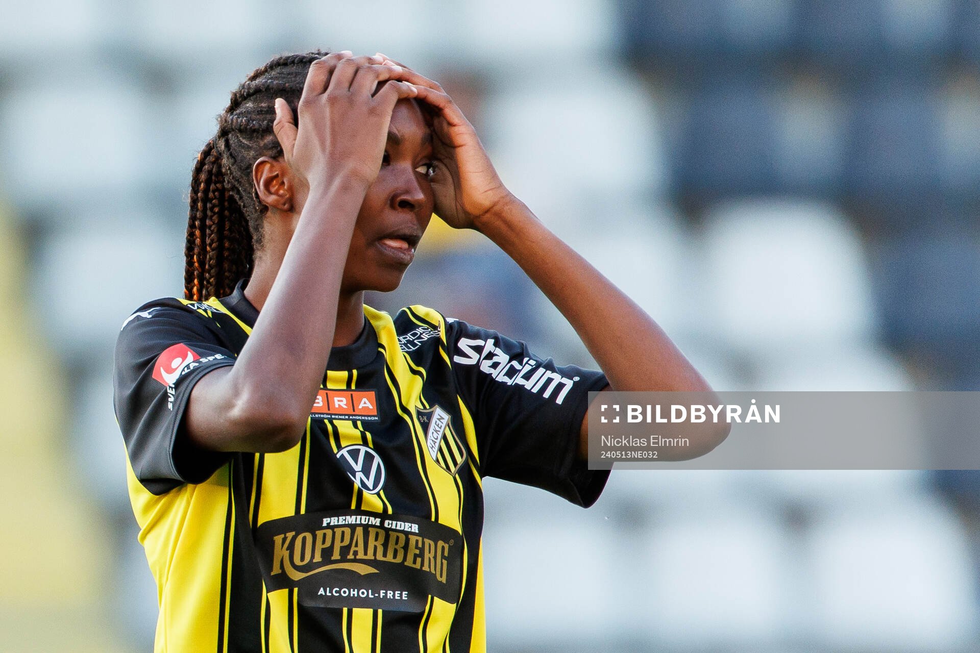 Häckens Aisha Masaka deppar