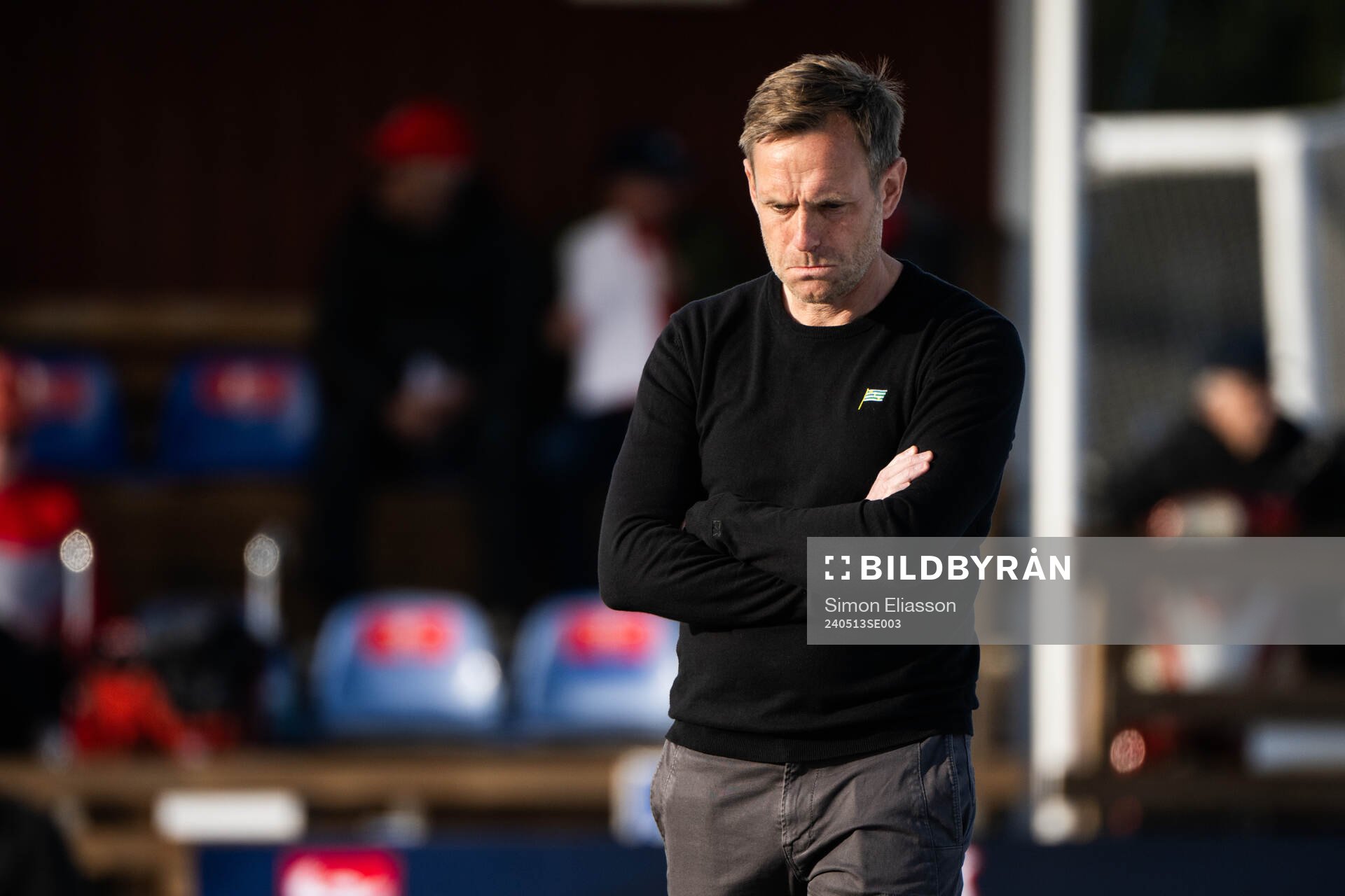 Hammarbys tränare Martin Sjögren