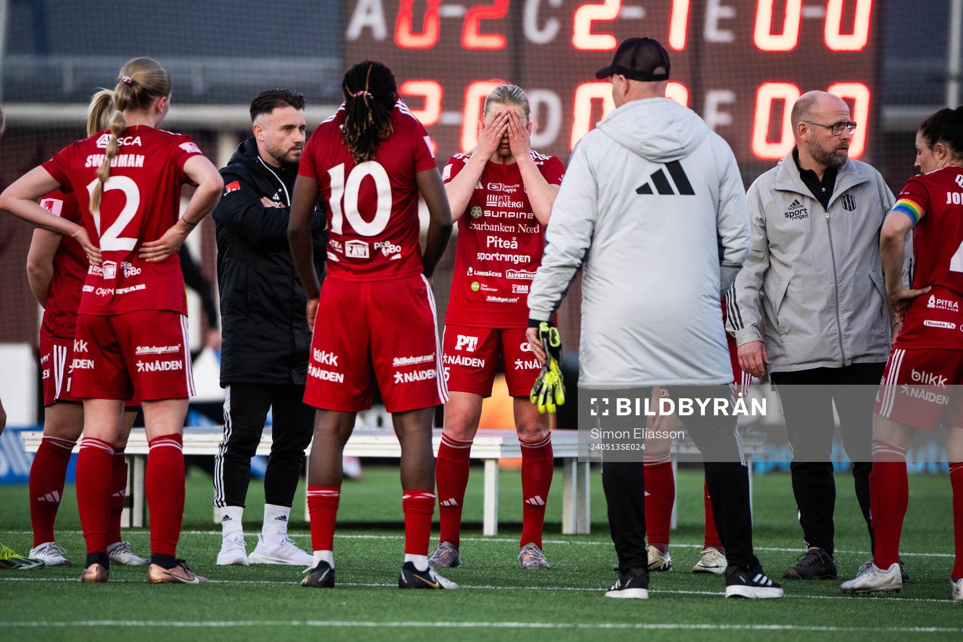 Piteås Ellen Löfqvist deppar