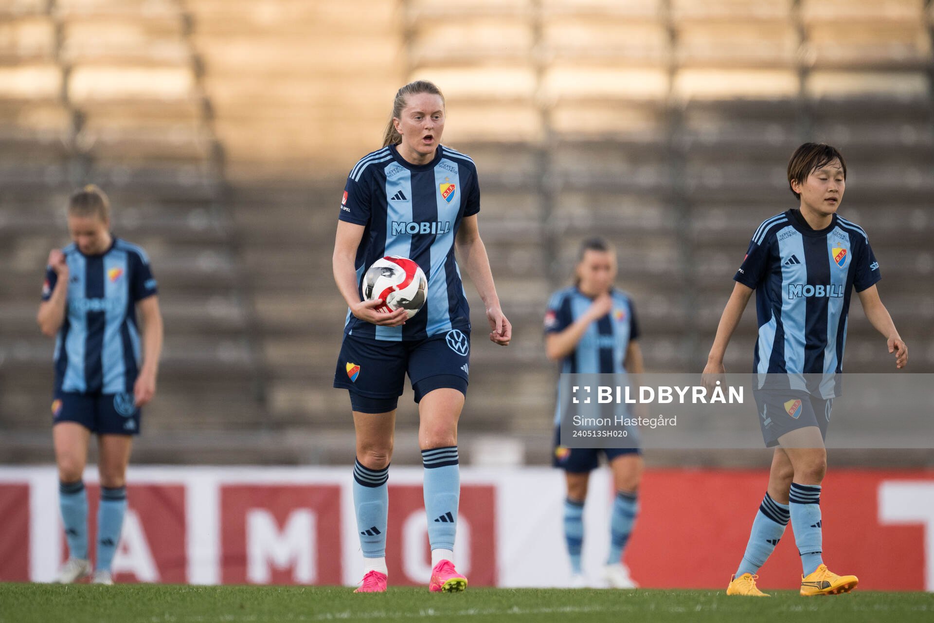 Djurgårdens Maria Brochmann deppar