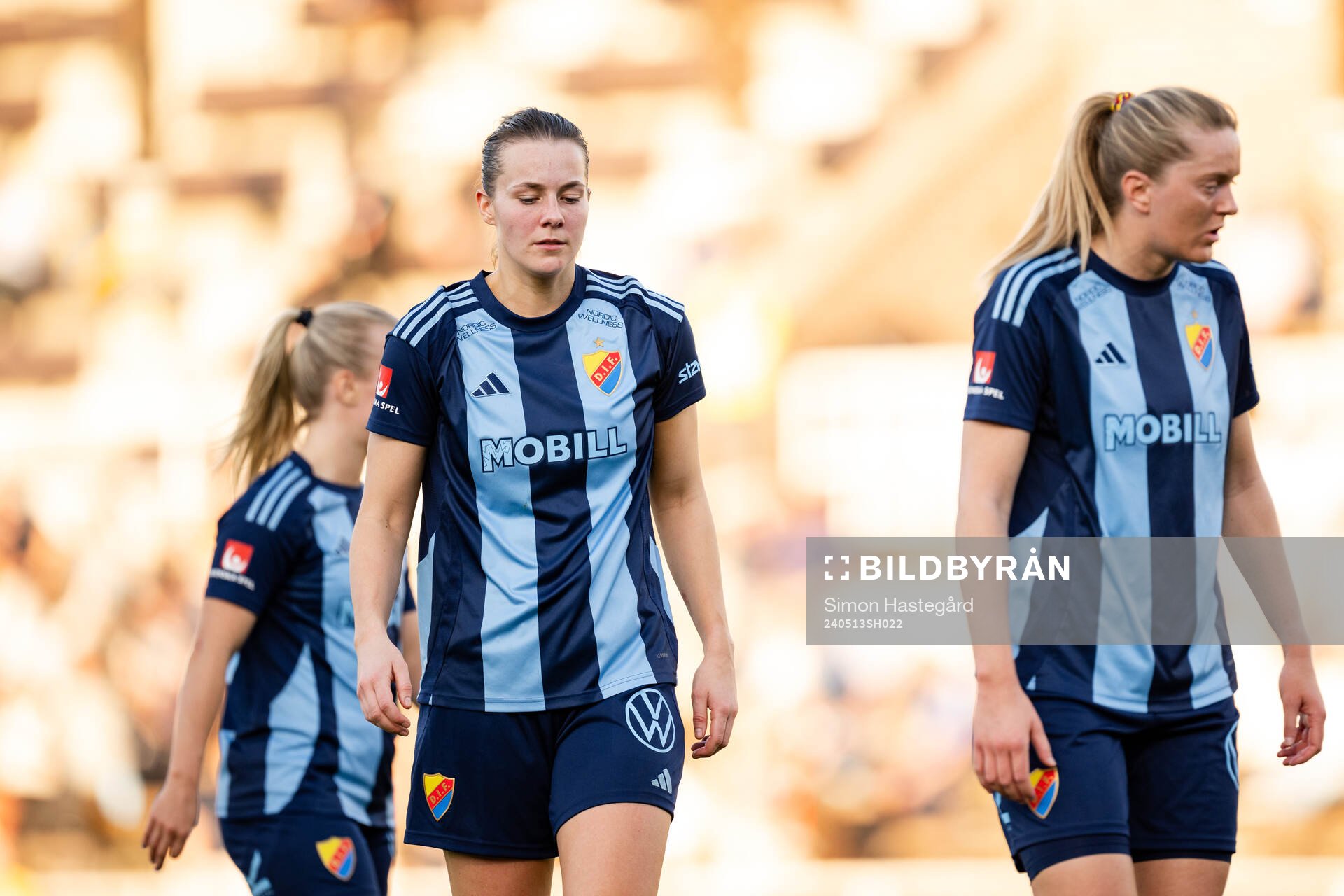 Djurgårdens Ina Vårhus deppar