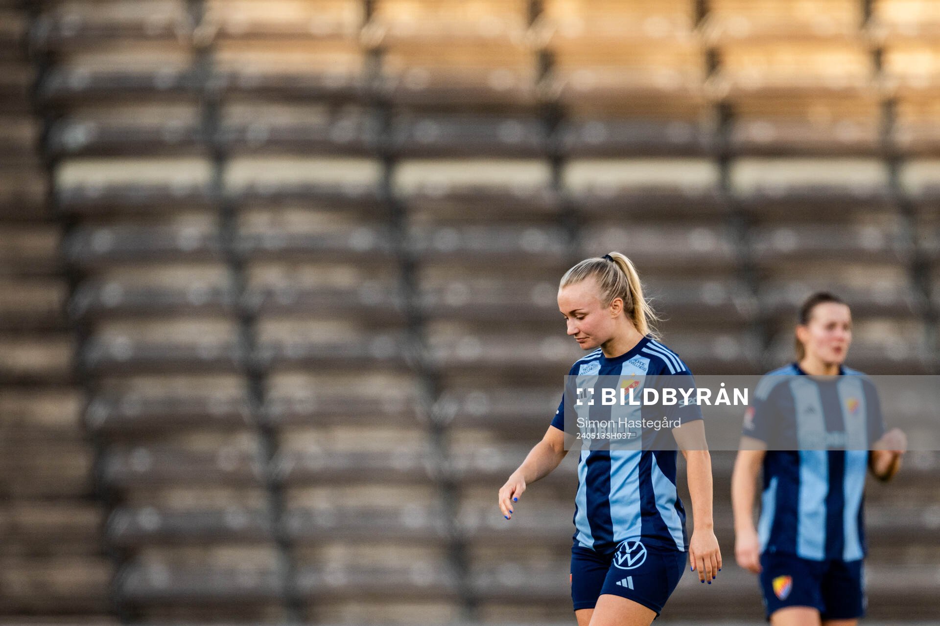 Djurgårdens Tove Almqvist deppar