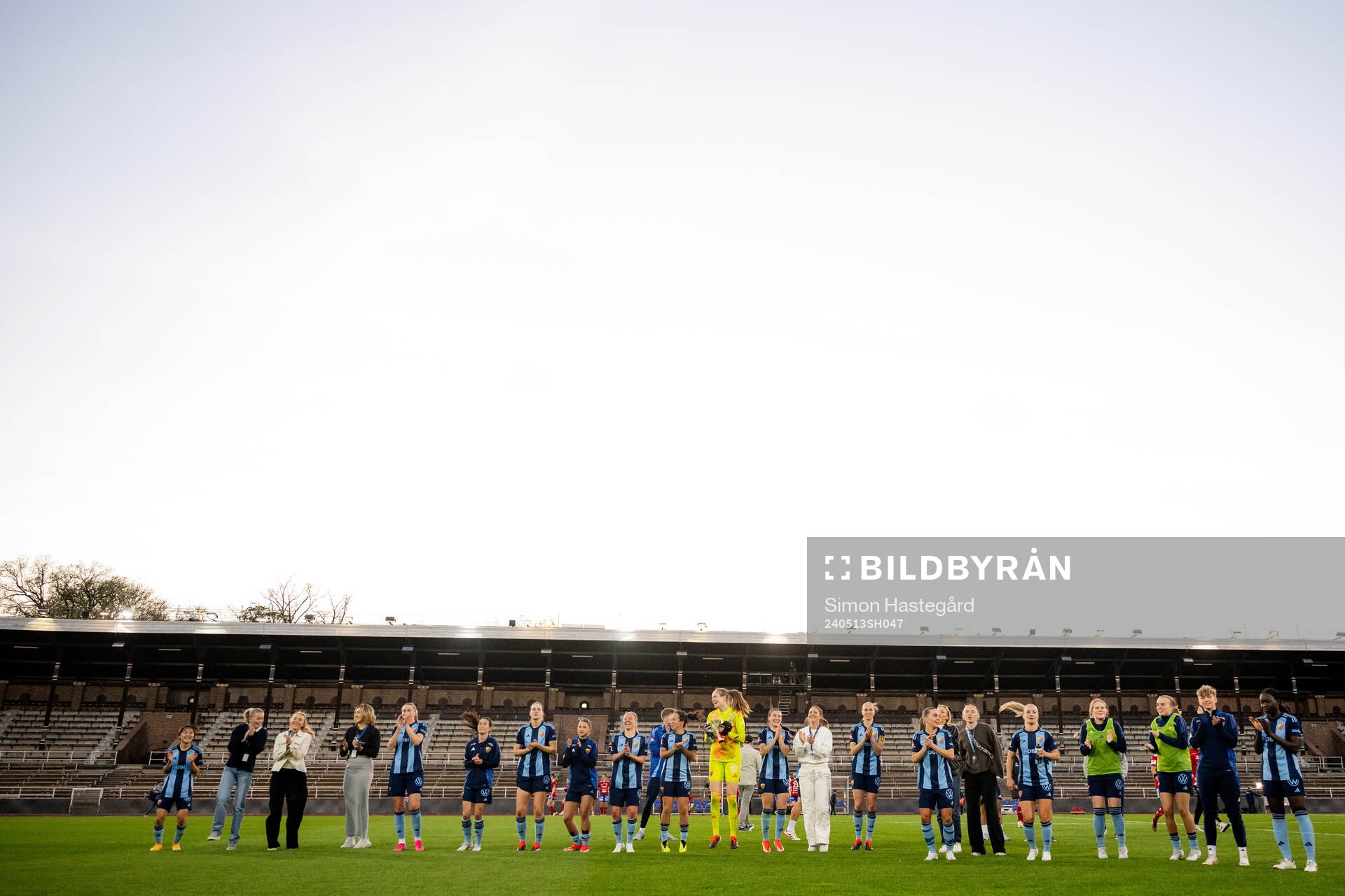 Djurgårdens spelare jublar