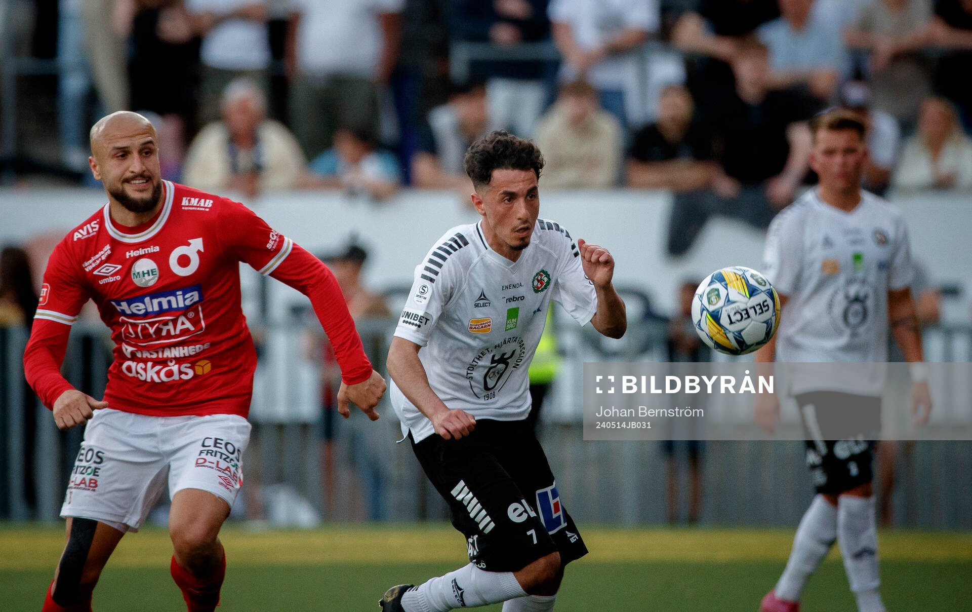 Degerfors Abdelkarim Mammar Chaouche och Örebros Elias