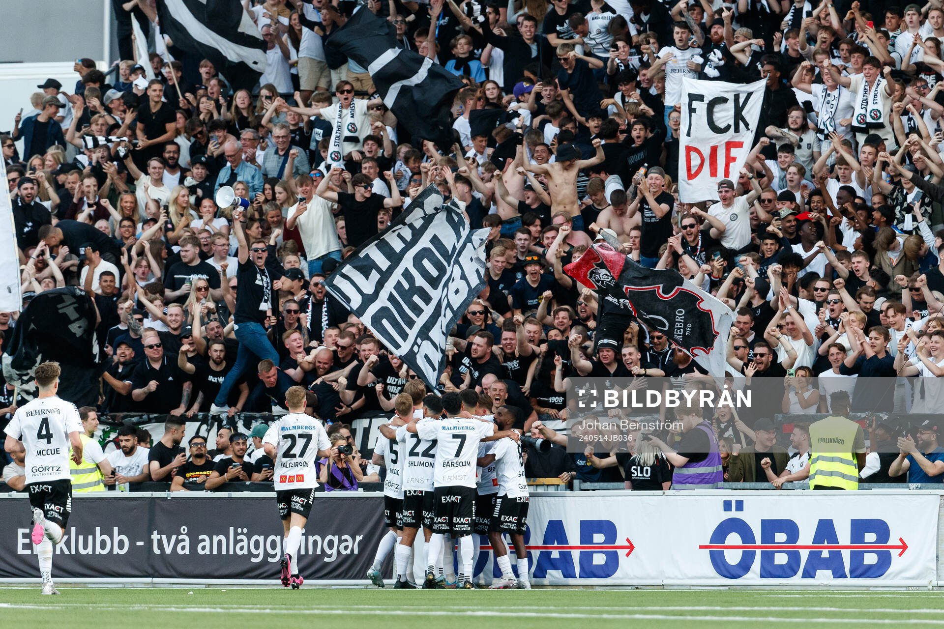 Örebros Karl Holmberg jublar