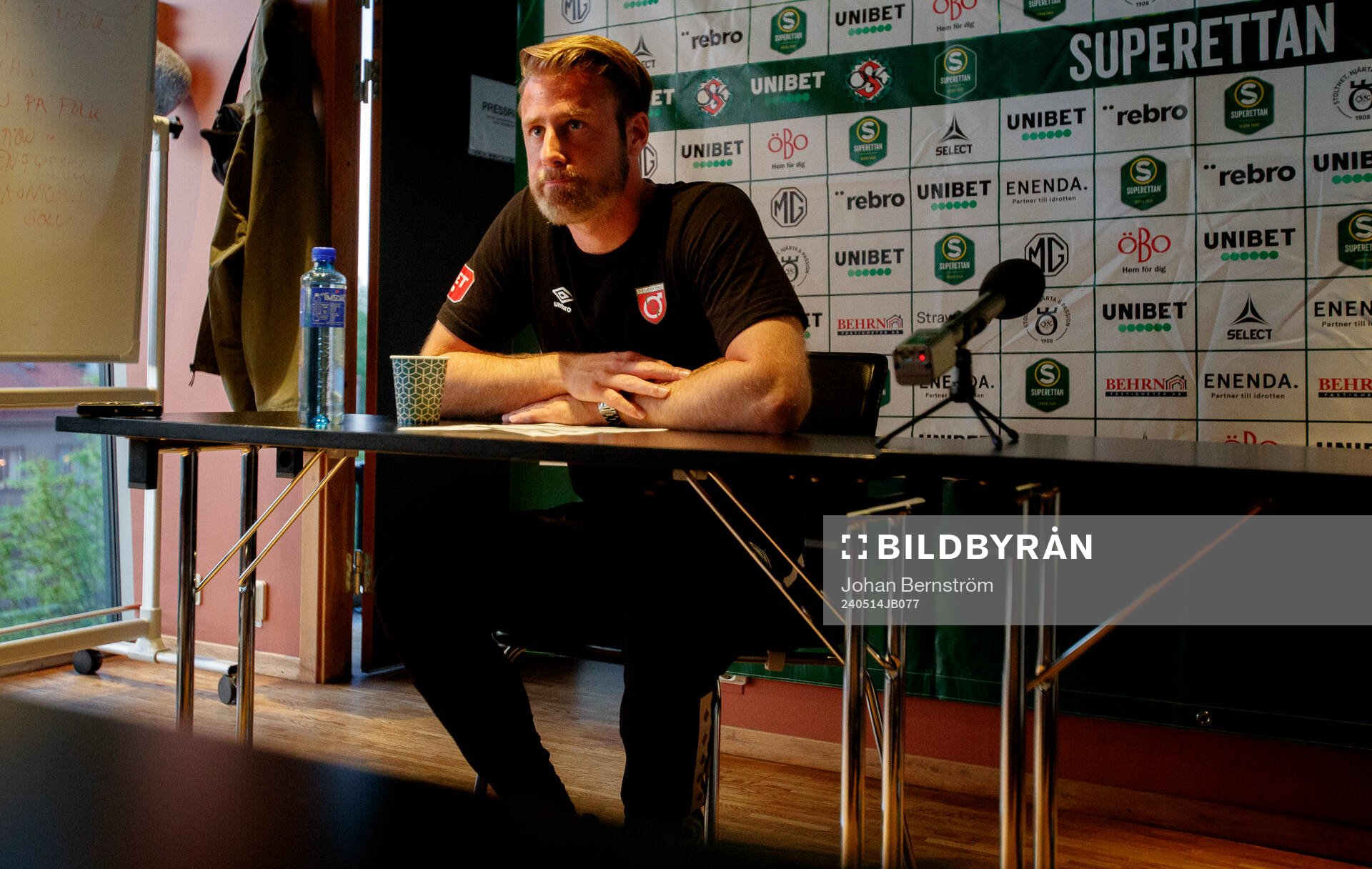Degerfors tränare William Lundin
