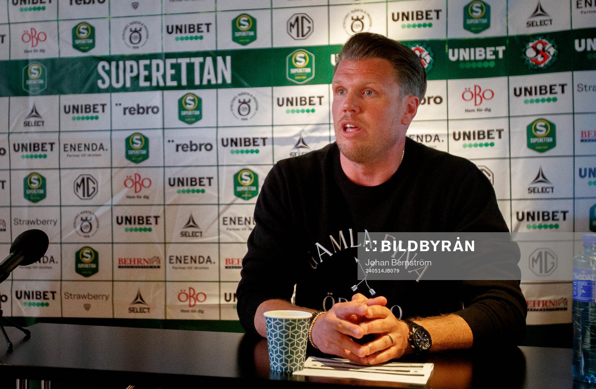 Örebros huvudtränare Christian Järdler