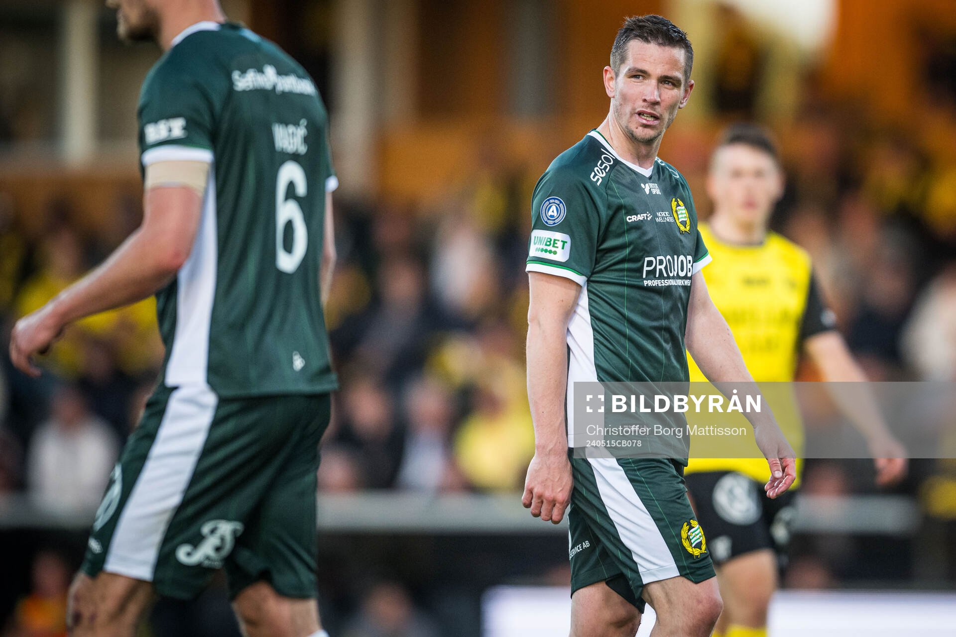 Hammarbys Oscar Johansson Schellhas deppar