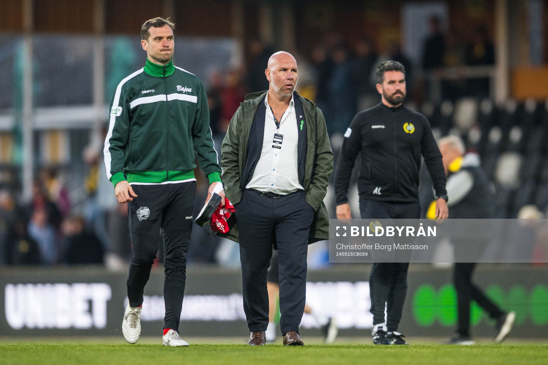 Hammarbys sportchef Mikael Hjelmberg deppar