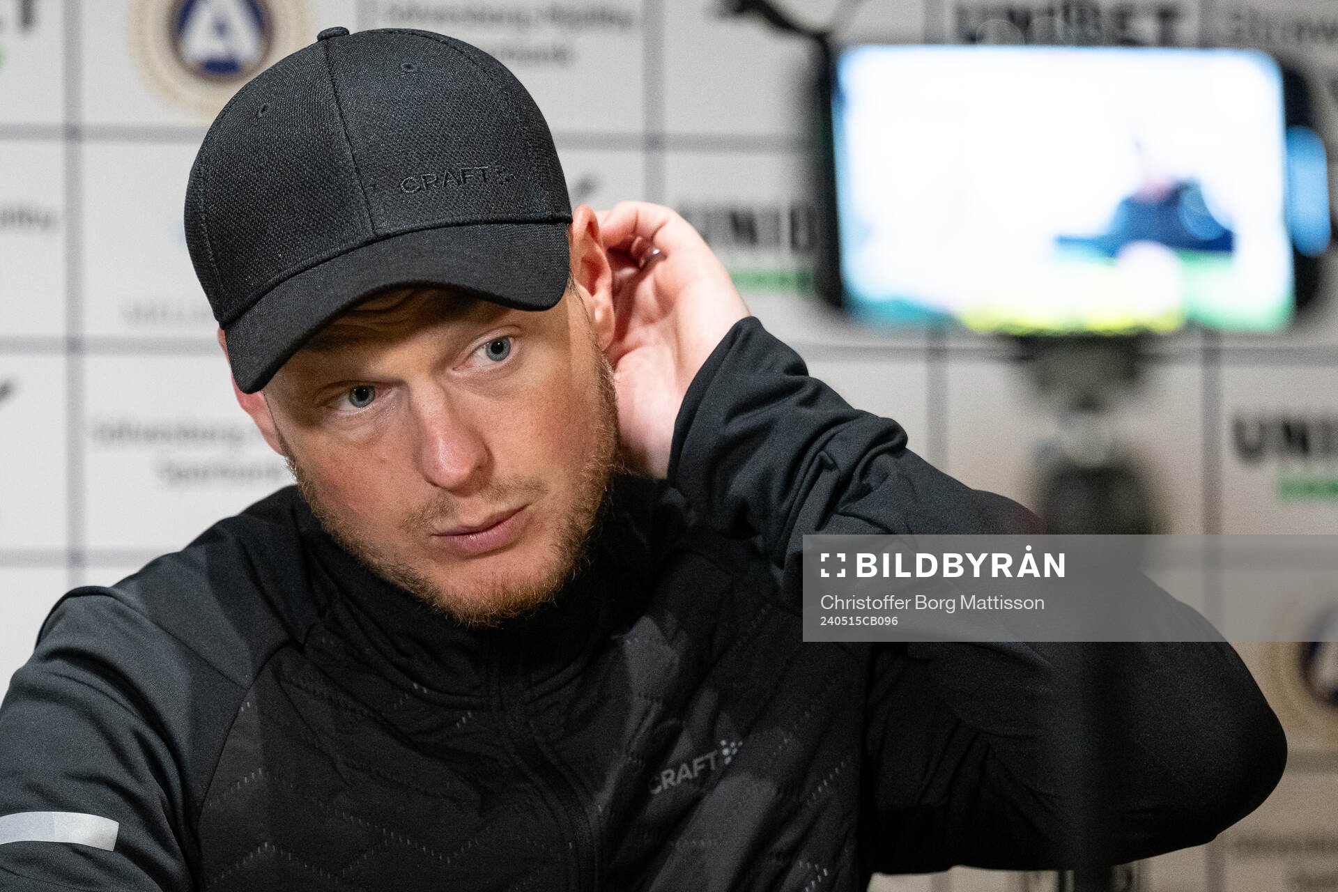 Hammarbys tränare Kim Hellberg deppar