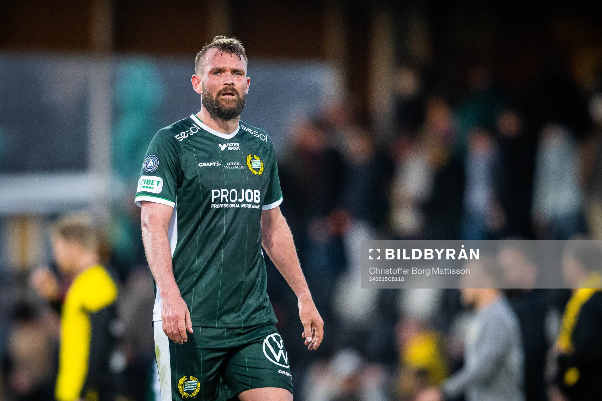 Hammarbys Mads Fenger Nielsen deppar