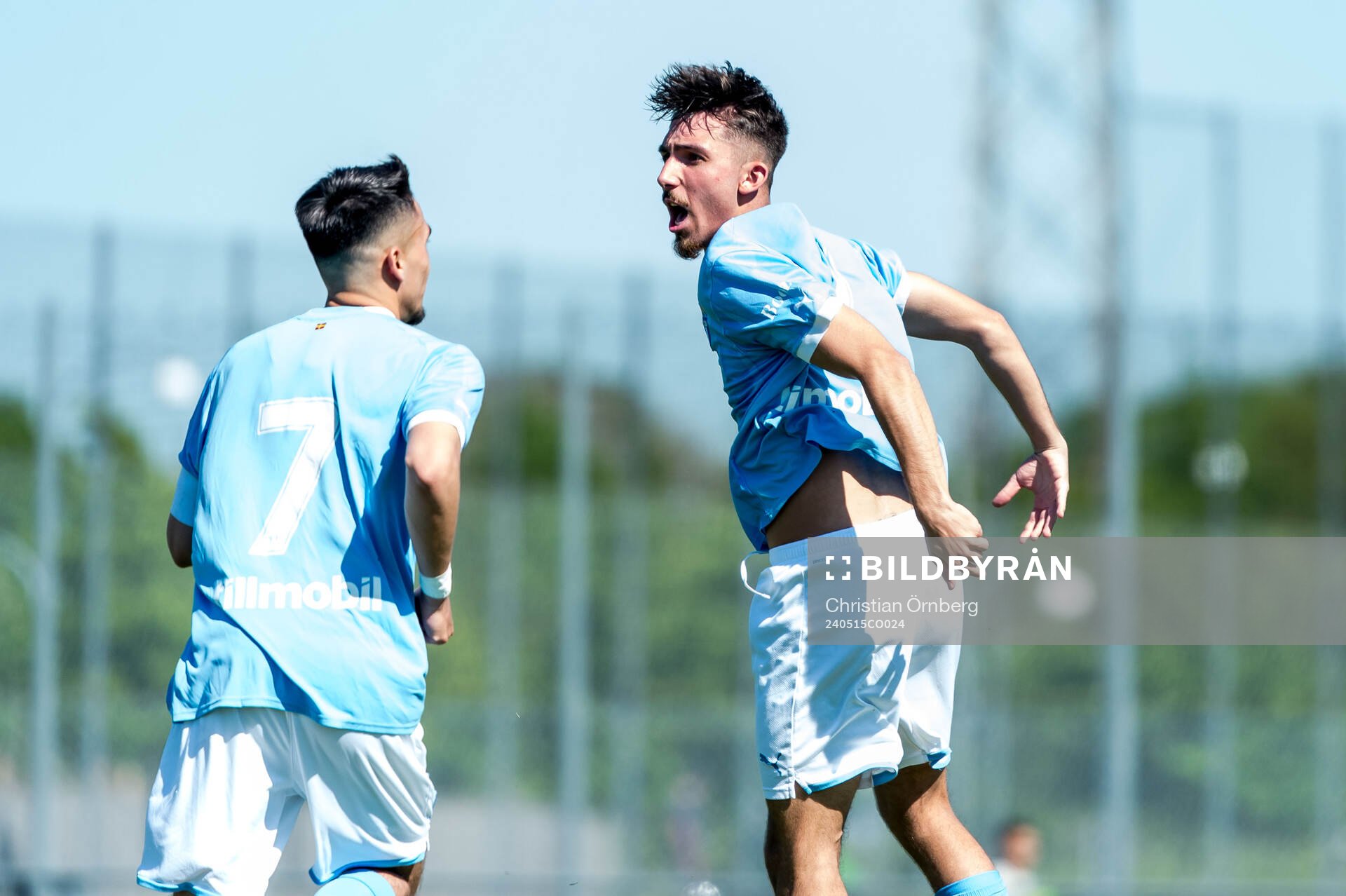 Malmö FFs Alexandru Ghita jublar