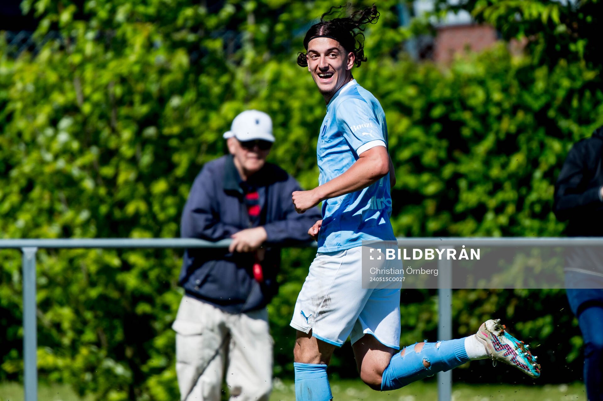 Malmö FFs Gentian Lajqi jublar
