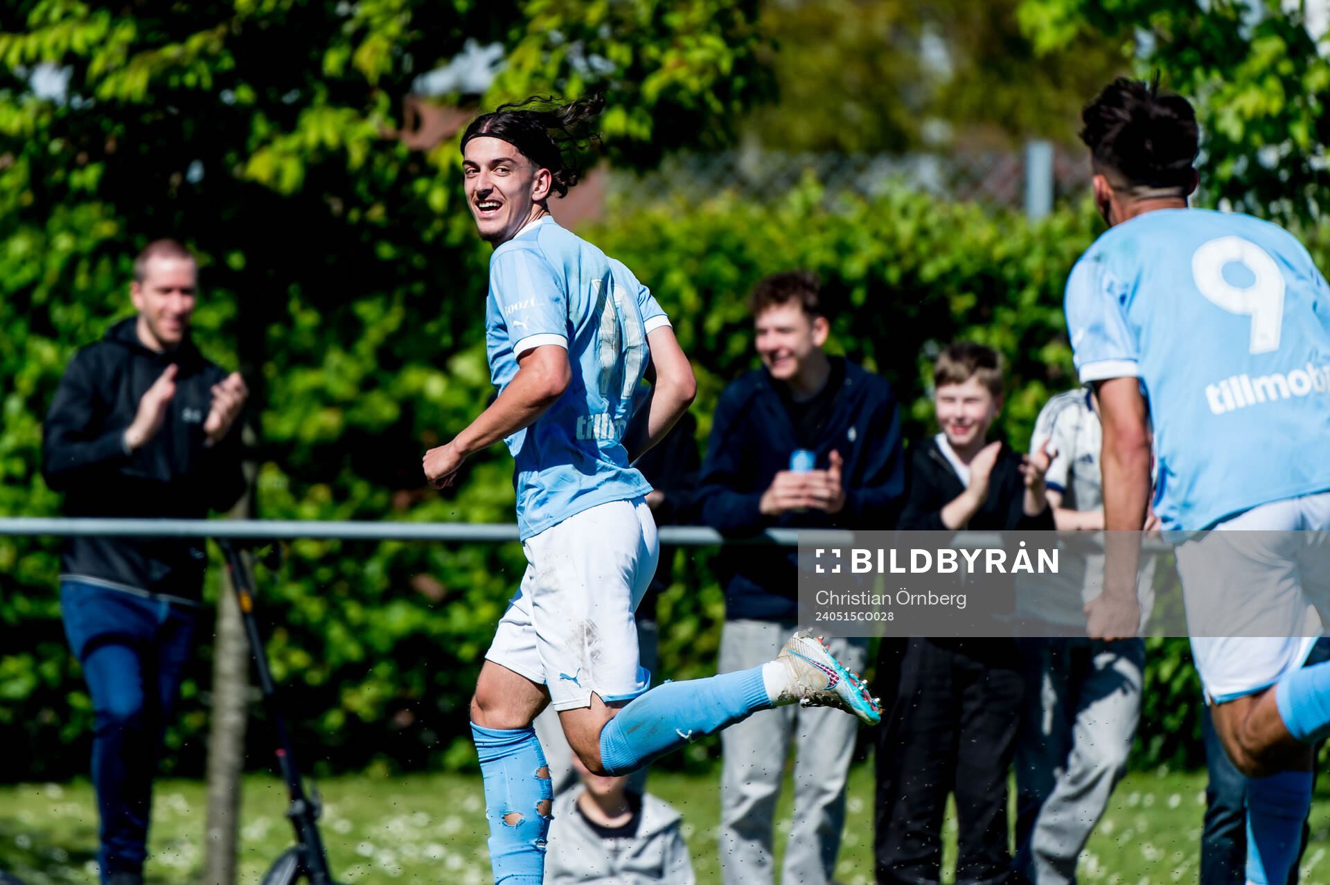 Malmö FFs Gentian Lajqi jublar