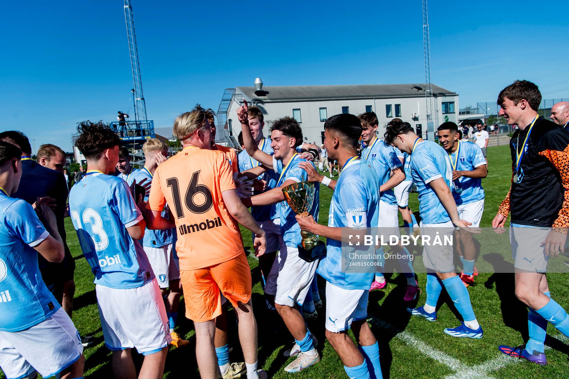 Malmö FFs spelar jublar