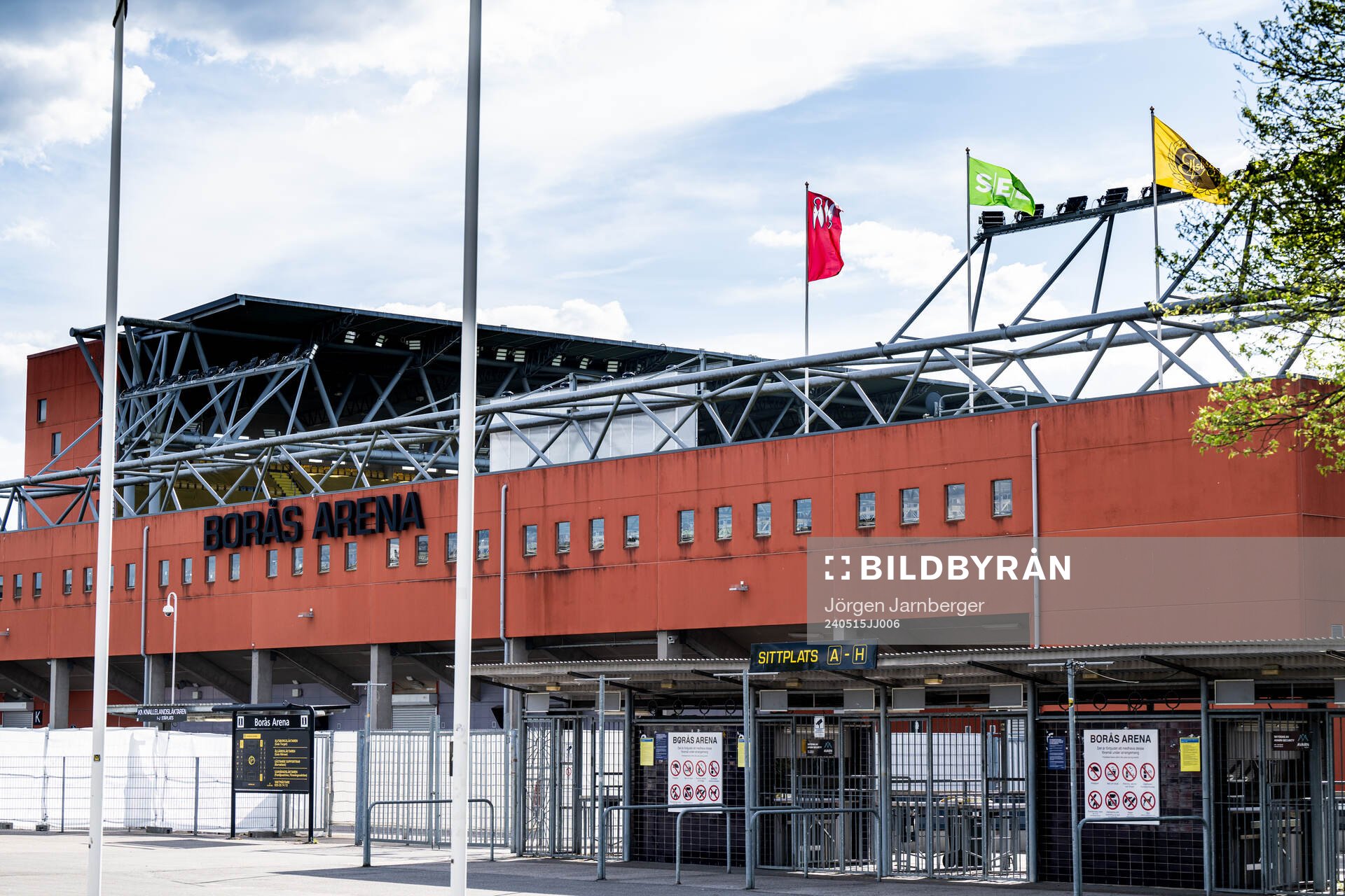 Borås Arena exteriör