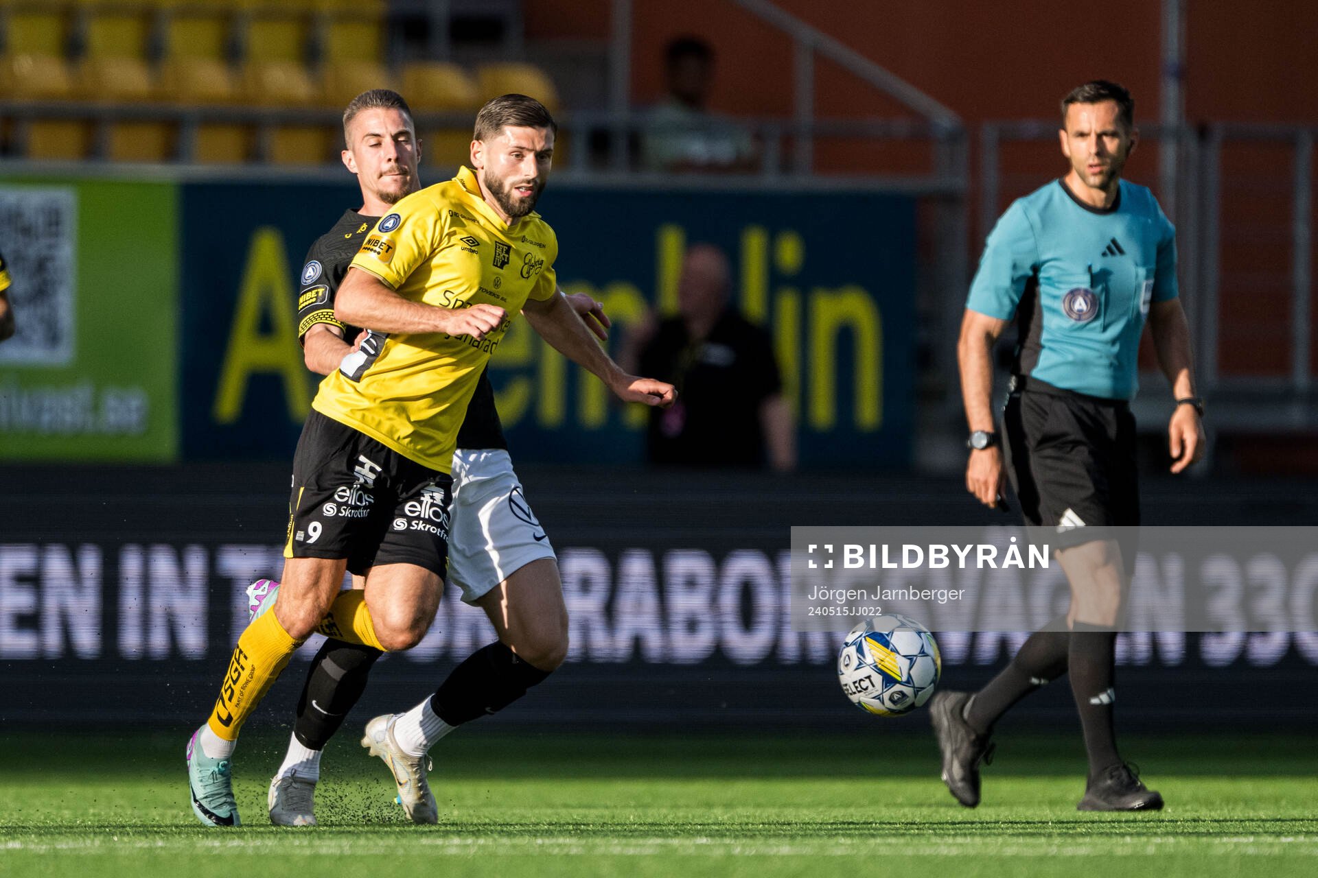 Elfsborgs Arber Zeneli och AIKs Dino Besirovic