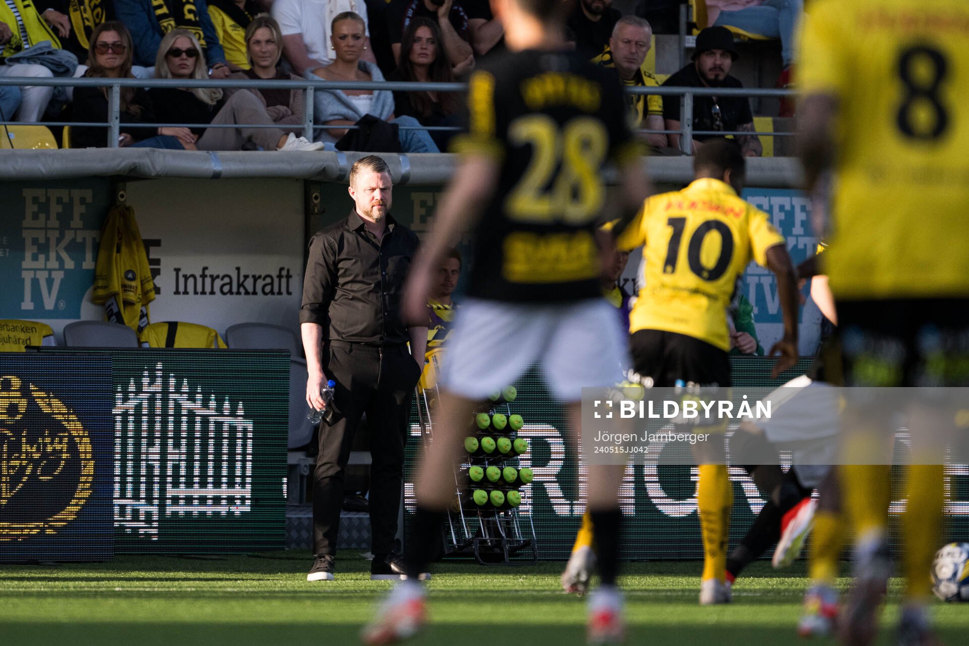Elfsborgs manager Jimmy Thelin