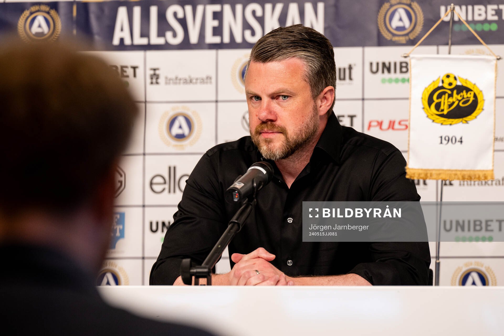Elfsborgs manager Jimmy Thelin