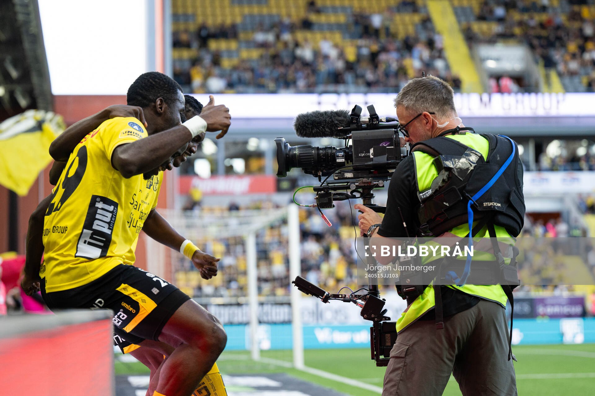 under fotbollsmatchen i Allsvenskan mellan Elfsborg och AIK