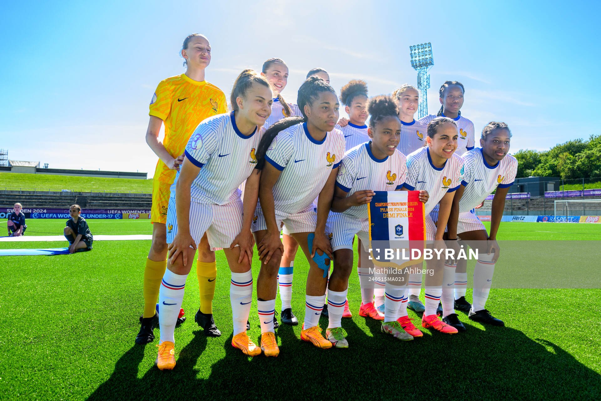 Starting eleven of France
