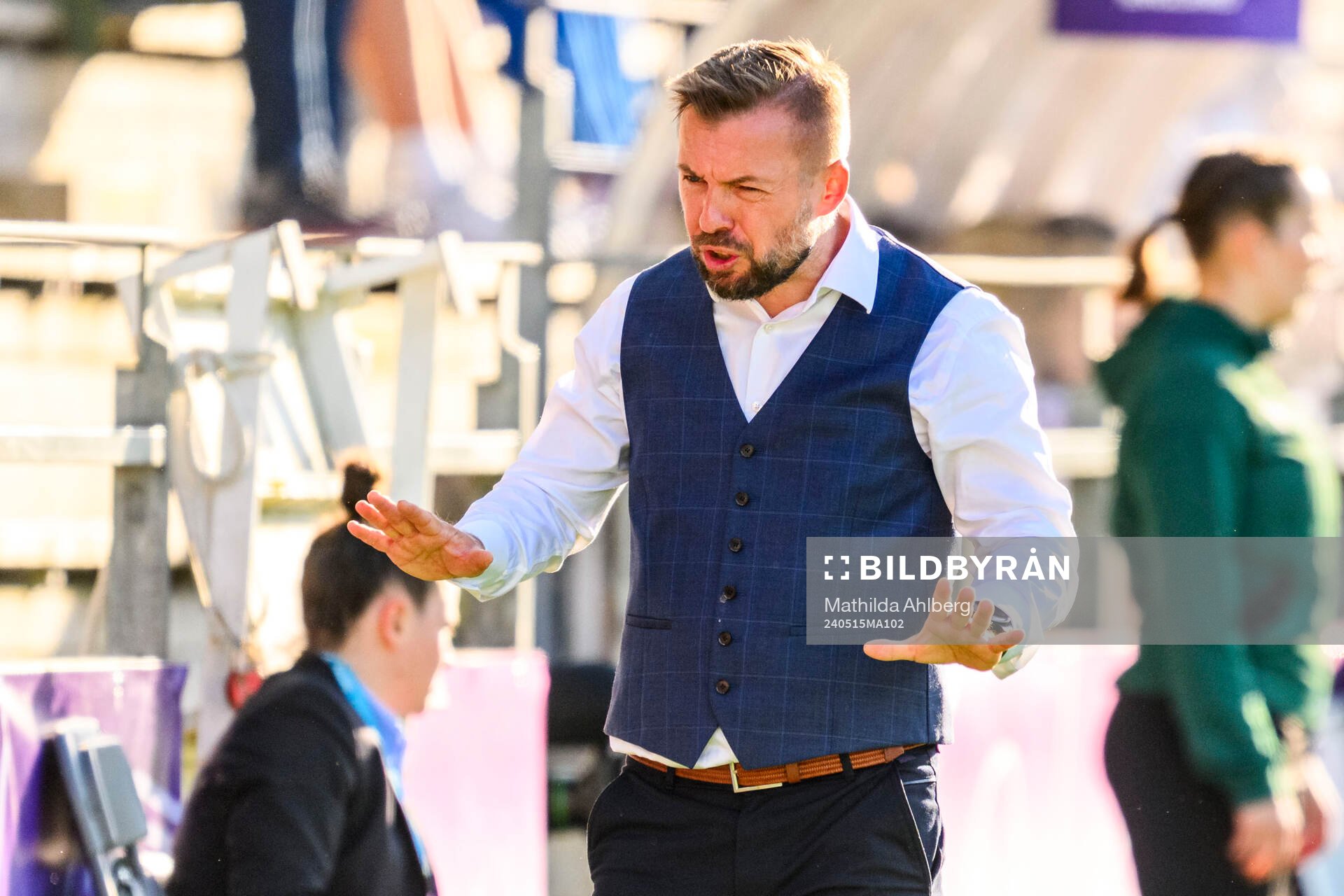Head coach Marcin Kasprowicz of Poland