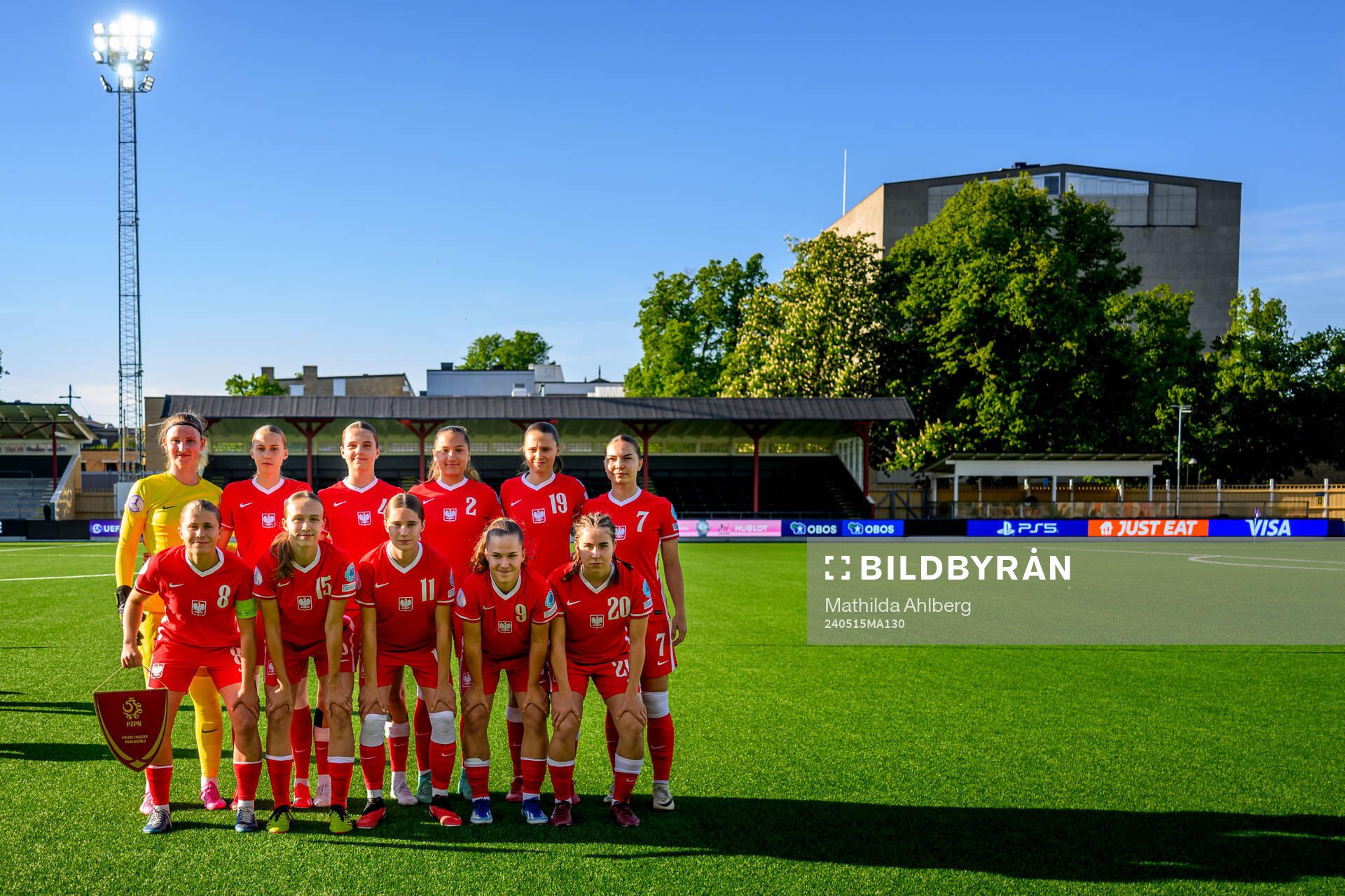 Starting eleven of Poland