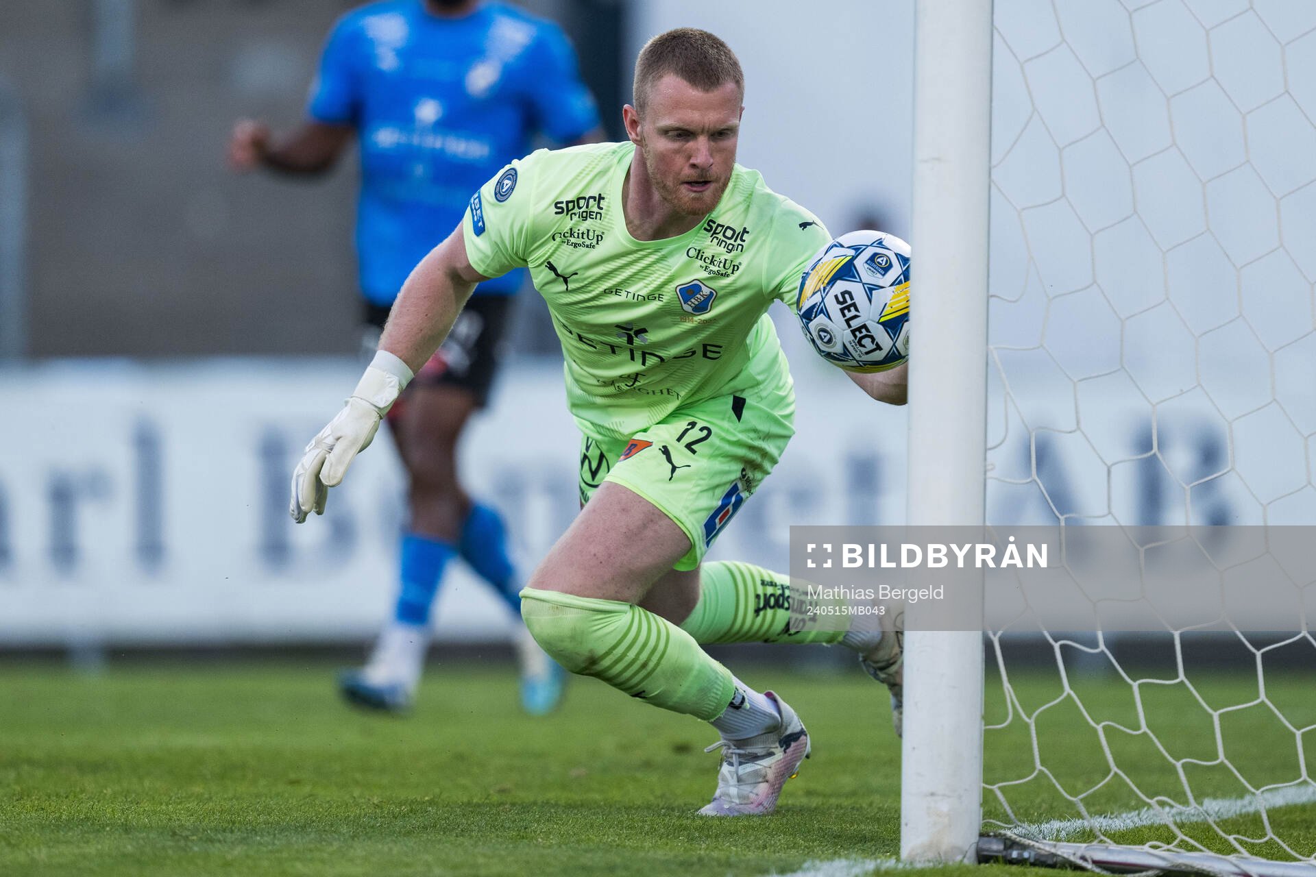 Halmstads målvakt Tim Erlandsson