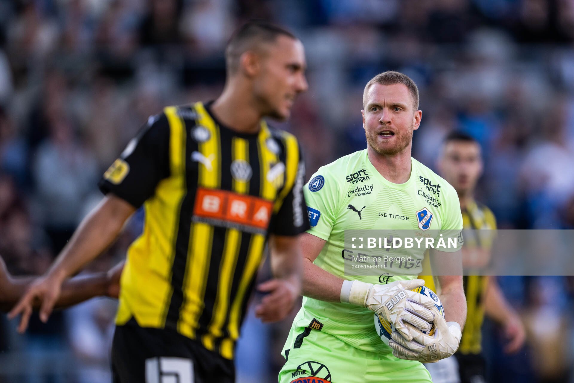 Halmstads målvakt Tim Erlandsson
