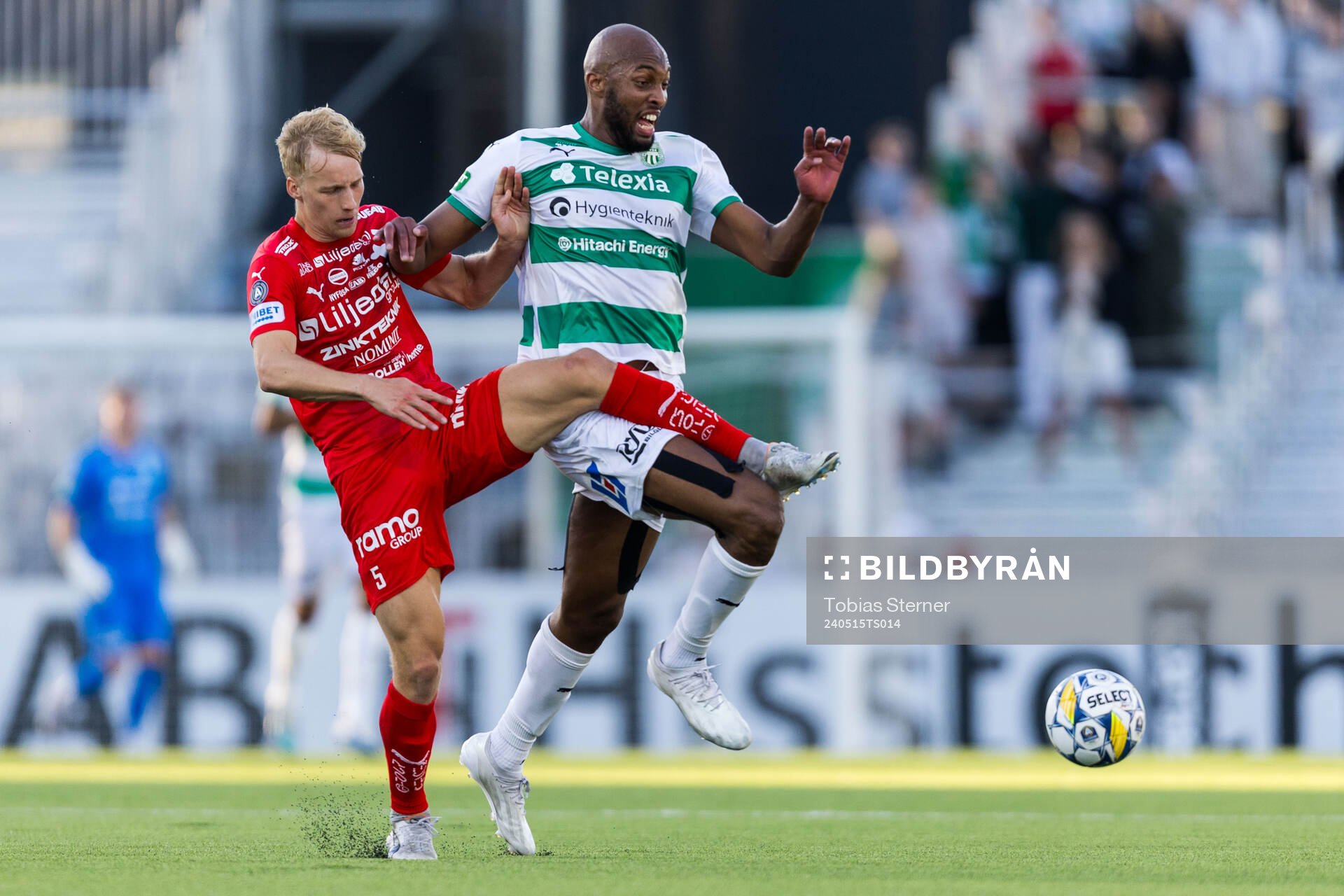 Värnamos Victor Larsson och Västerås Jabir Abdihakim Ali