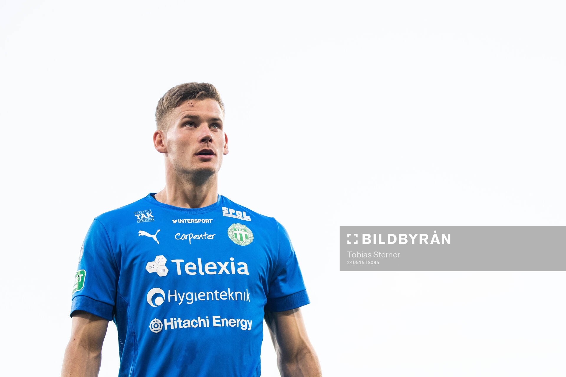 Västerås målvakt Johan Brattberg deppar