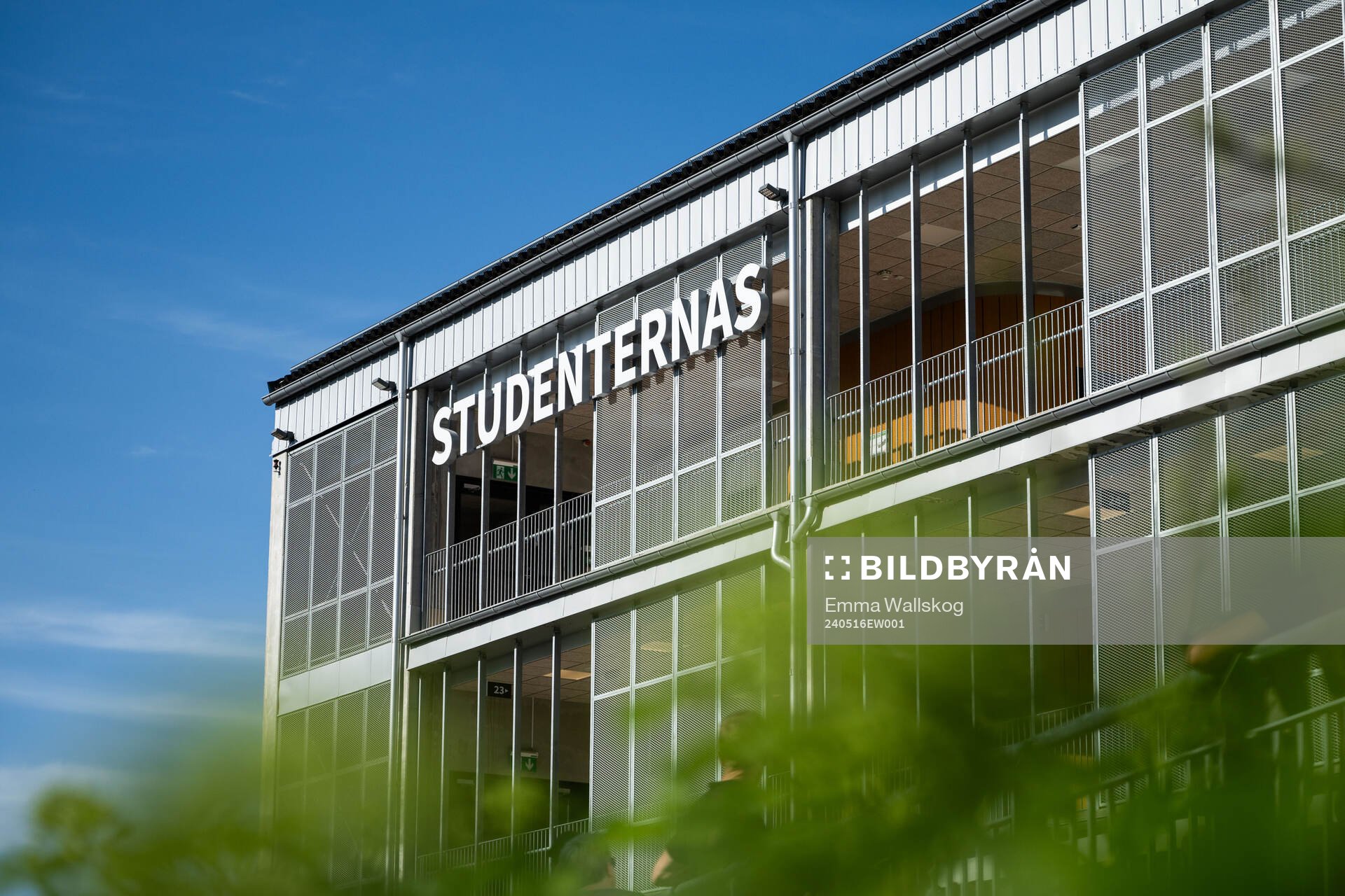 Exteriör vy av Studenternas IP