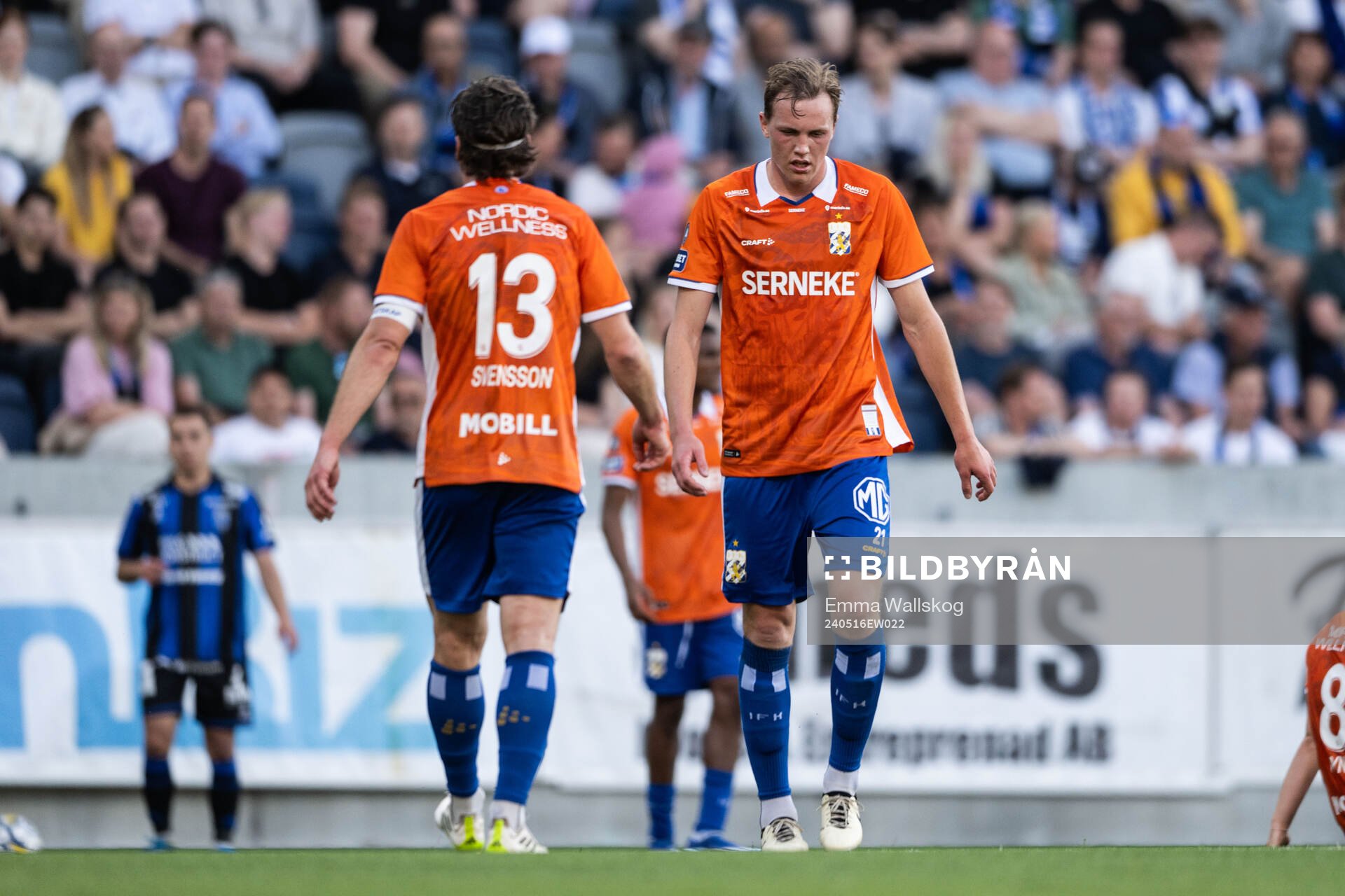 IFK Göteborgs Adam Carlén deppar