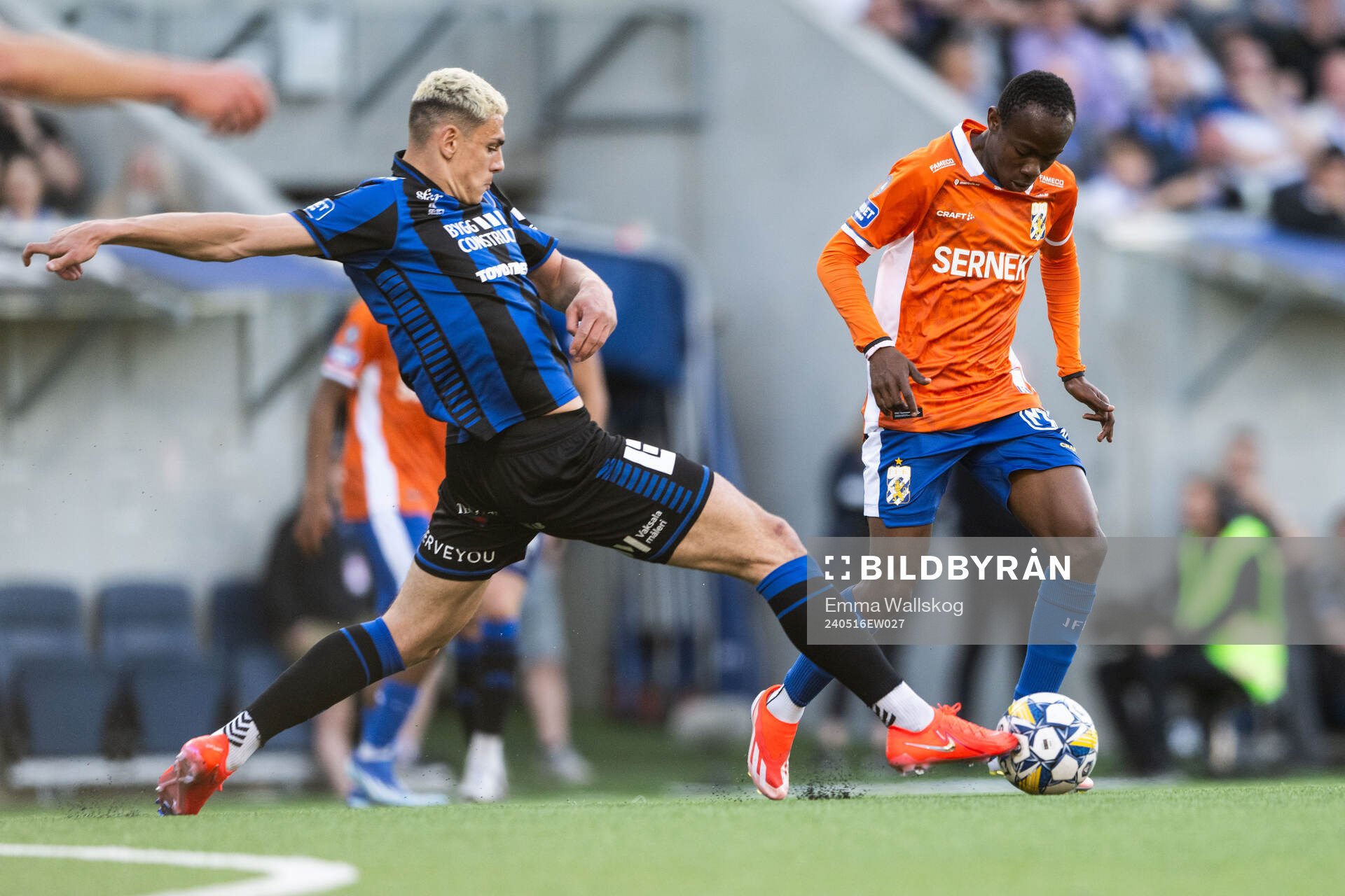 Sirius Yousef Salech och IFK Göteborgs Malick Junior
