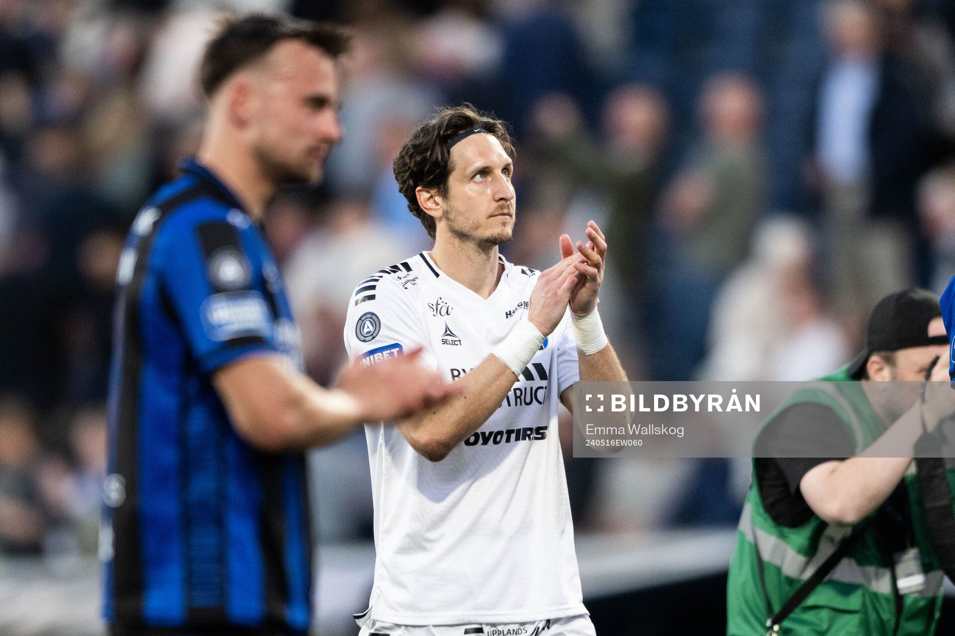 Sirius målvakt David Mitov Nilsson deppar