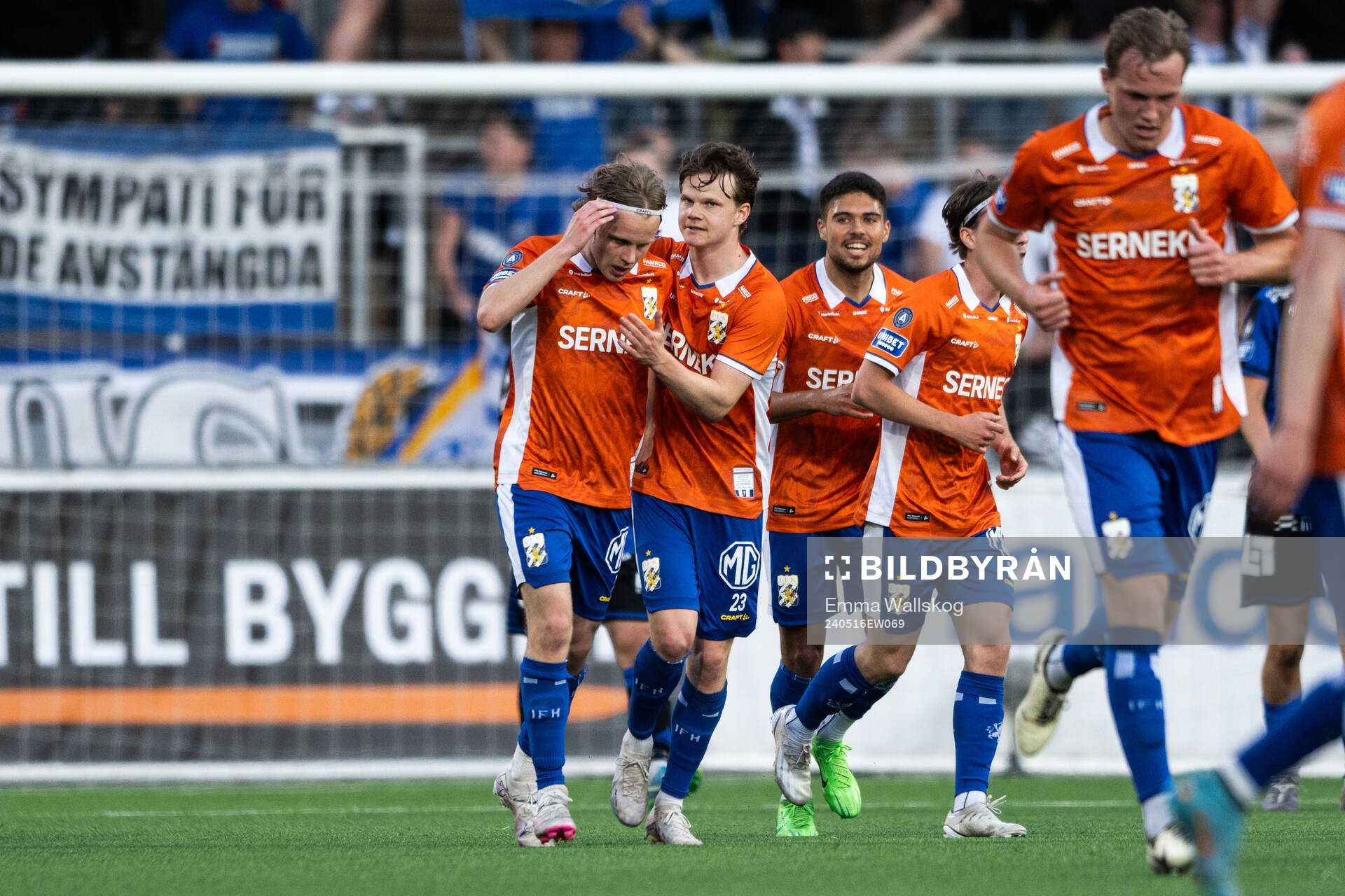 IFK Göteborgs Oscar Pettersson och Kolbeinn Thordarson