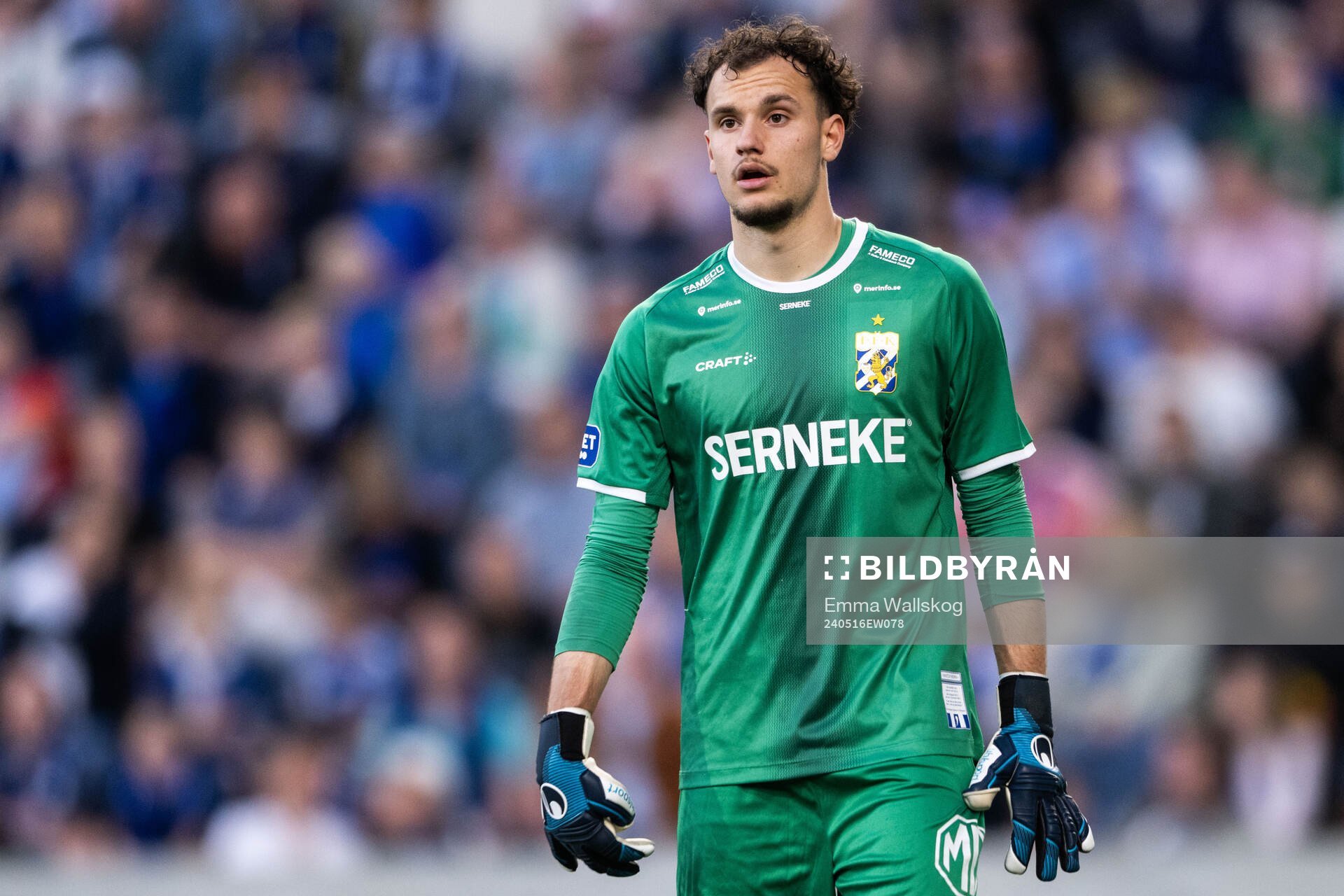 IFK Göteborgs målvakt Elis Bishesari