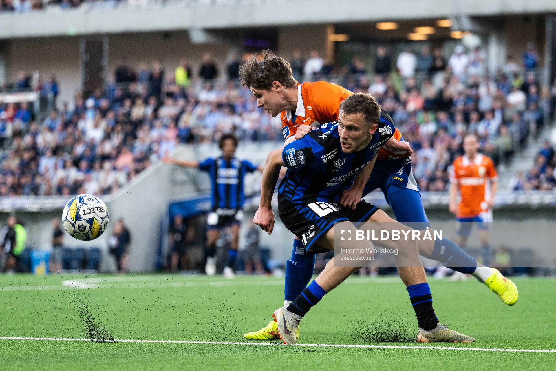 IFK Göteborgs Gustaf Norlin och Sirius Melker Heier