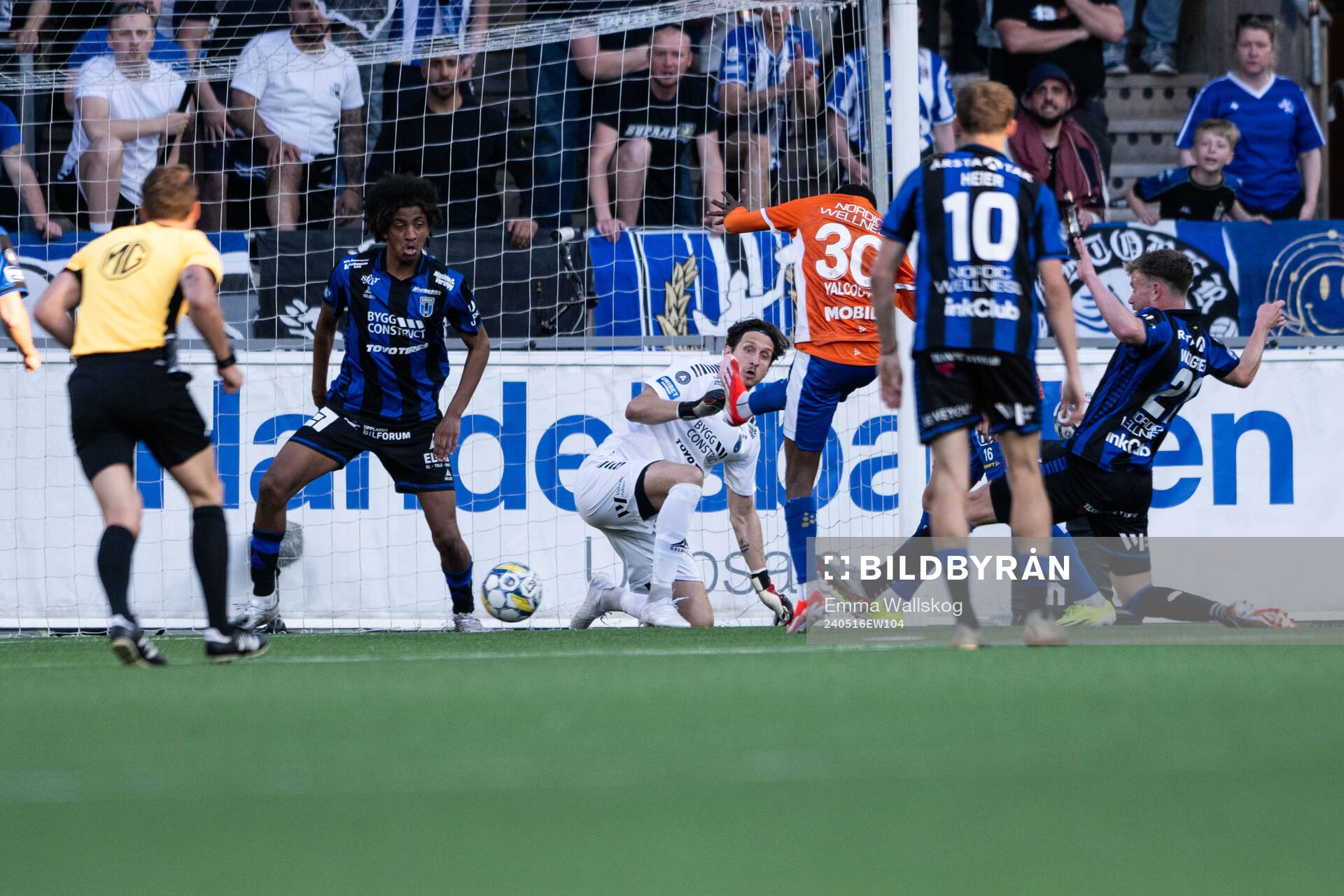 IFK Göteborgs Malick Junior Yalcouye gör 1-1 (som sedan