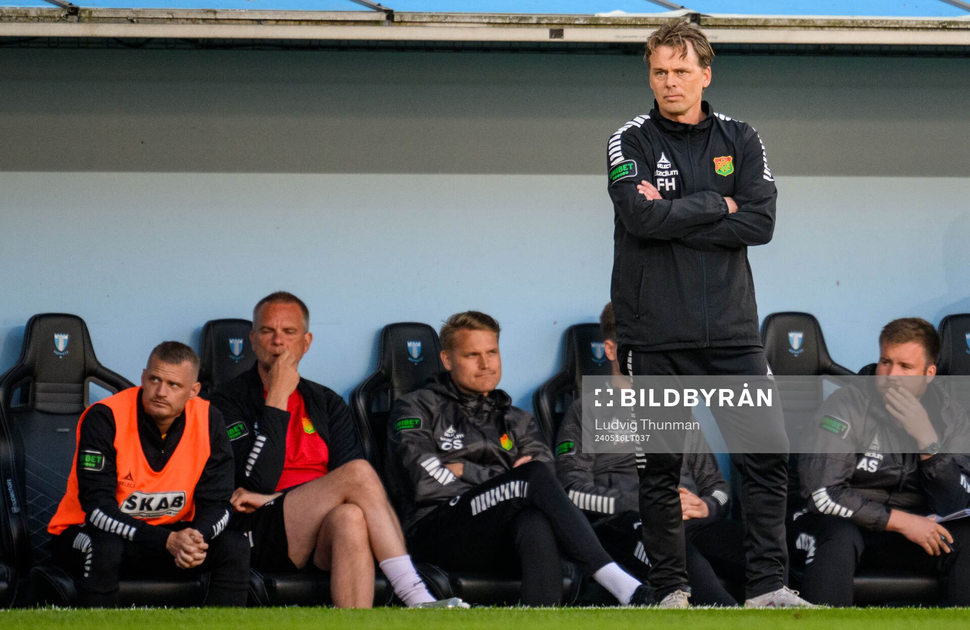 GAIS tränare Fredrik Holmberg