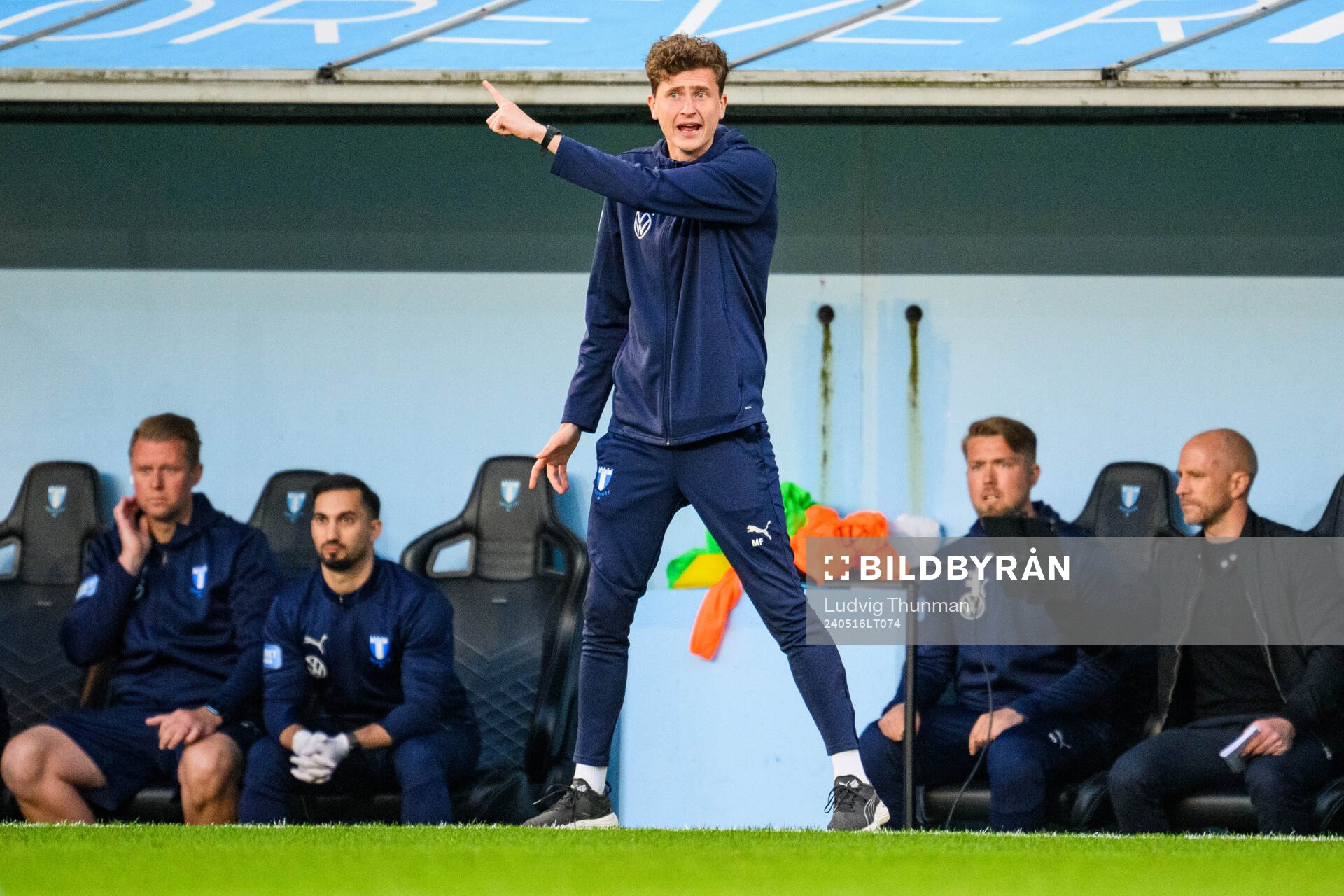 Malmö FFs assisterande tränare Martin Falk