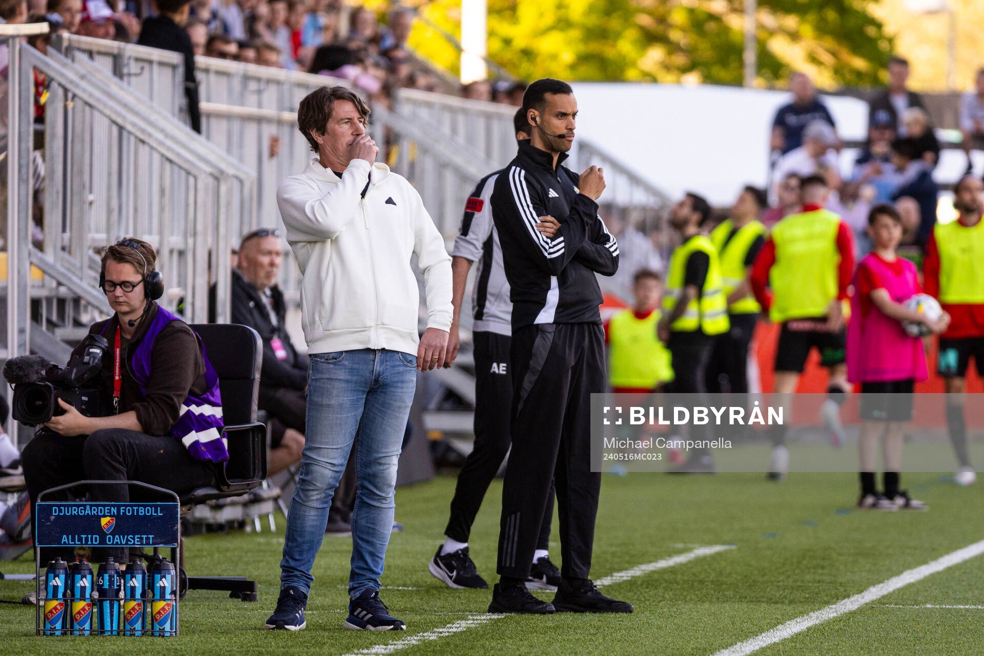 Djurgårdens tränare Thomas Lagerlöf