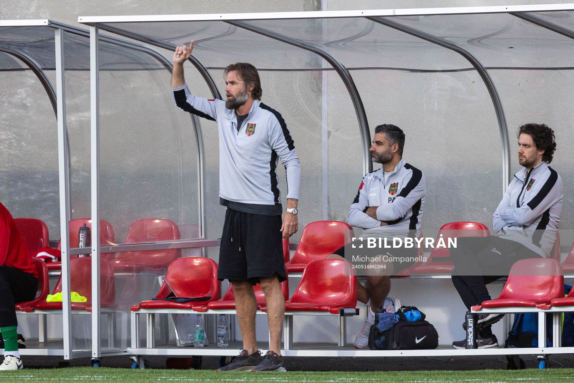 Brommapojkarnas tränare Olof Mellberg