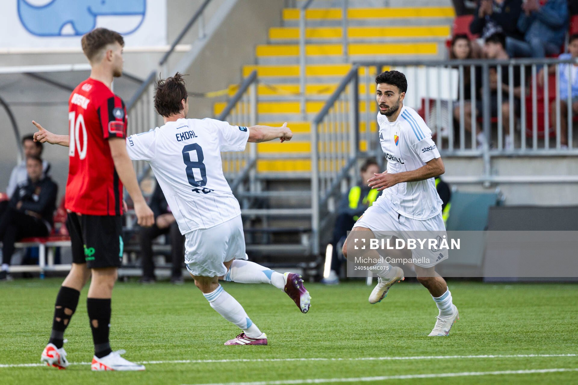 Djurgårdens Deniz Hummet jublar