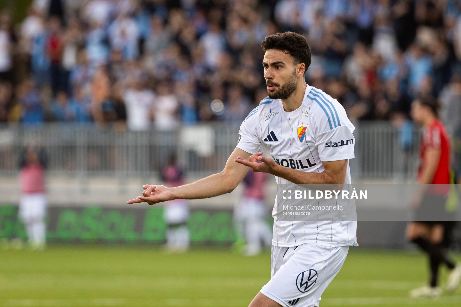 Djurgårdens Deniz Hummet jublar