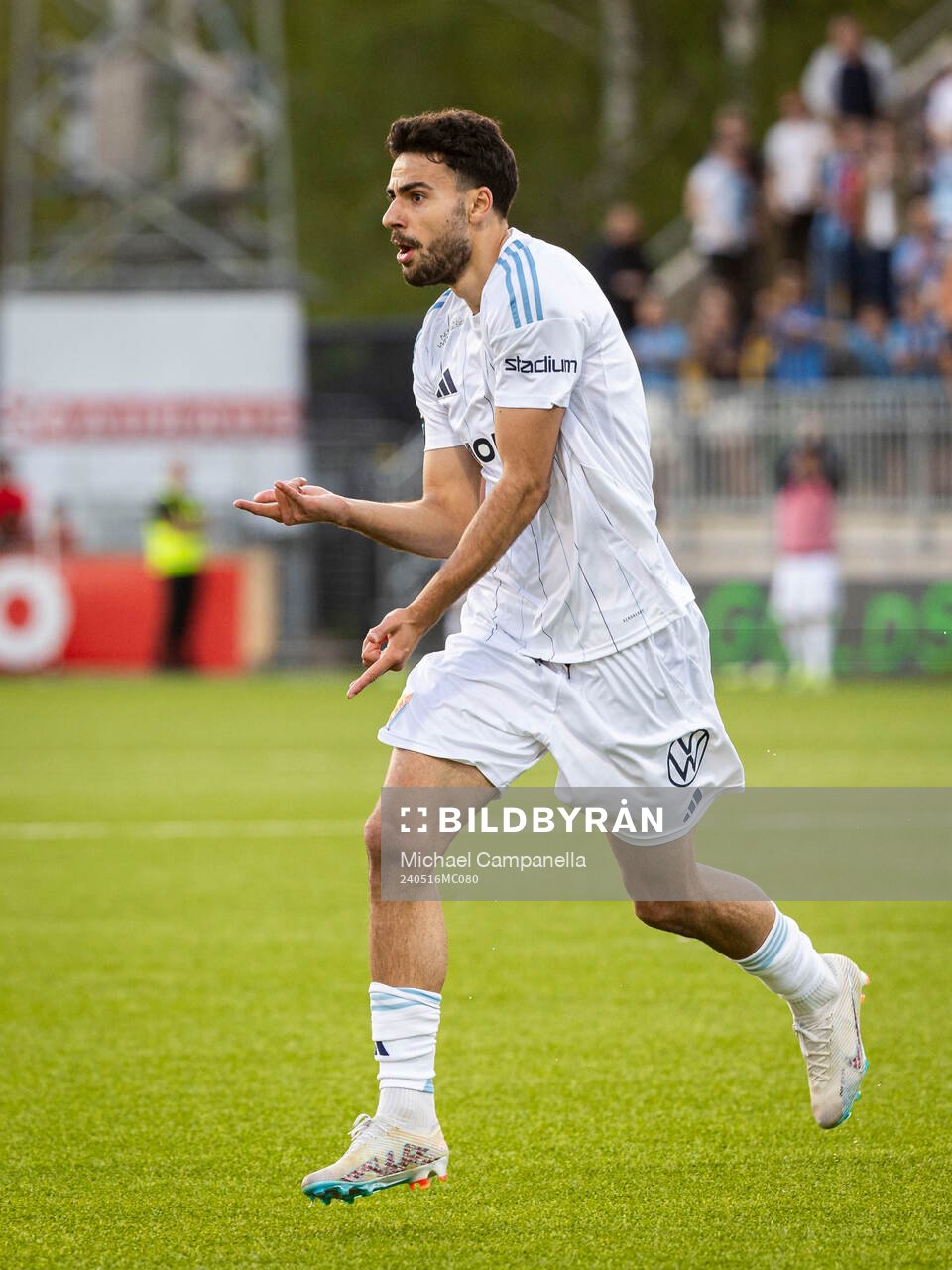 Djurgårdens Deniz Hummet jublar