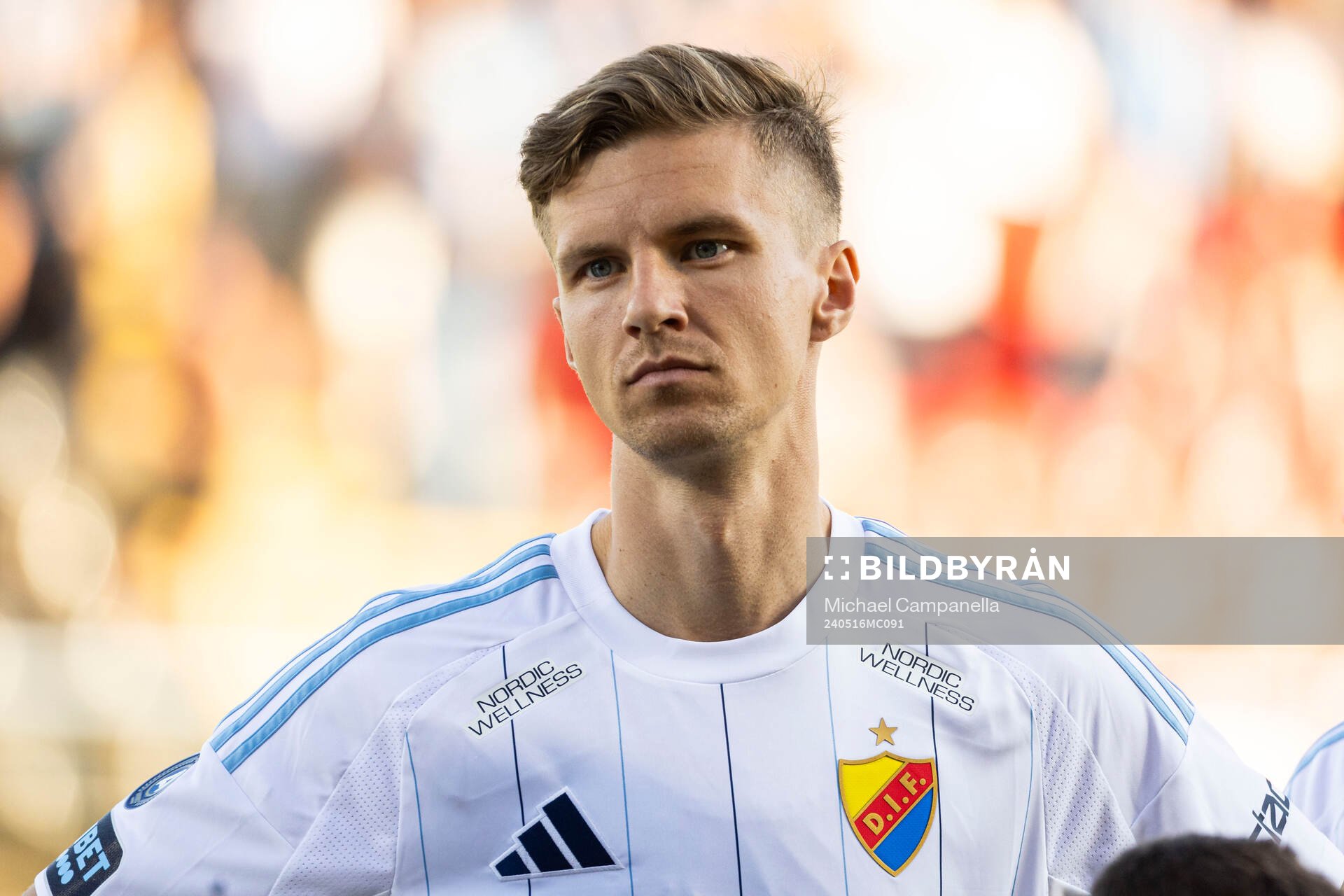 Djurgårdens Samuel Leach Holm