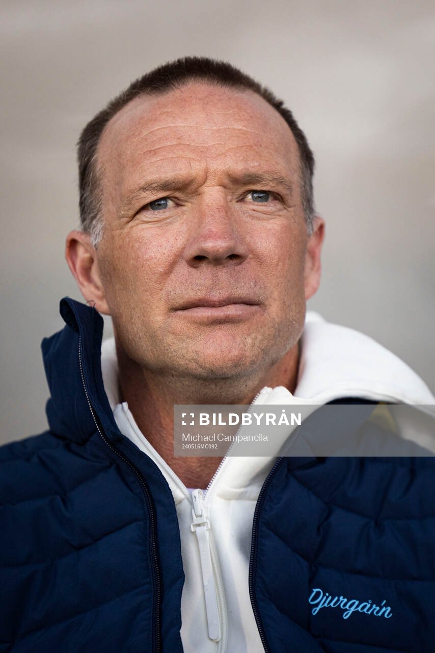 Djurgårdens tränare Kim Bergstrand