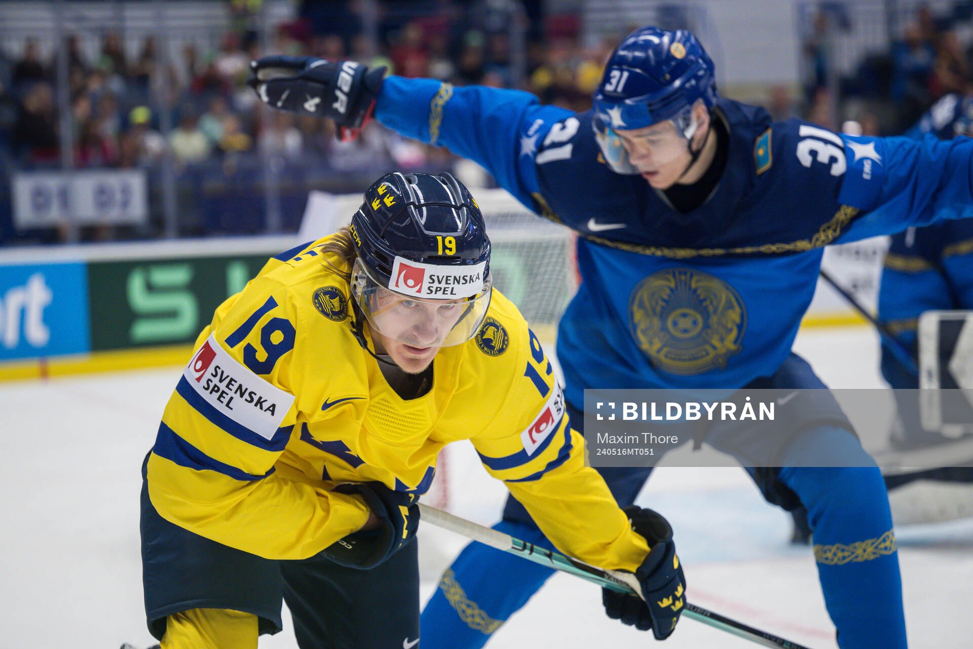 Marcus Sörensen of Sweden and Artyom Korolyov of Kazakhstan