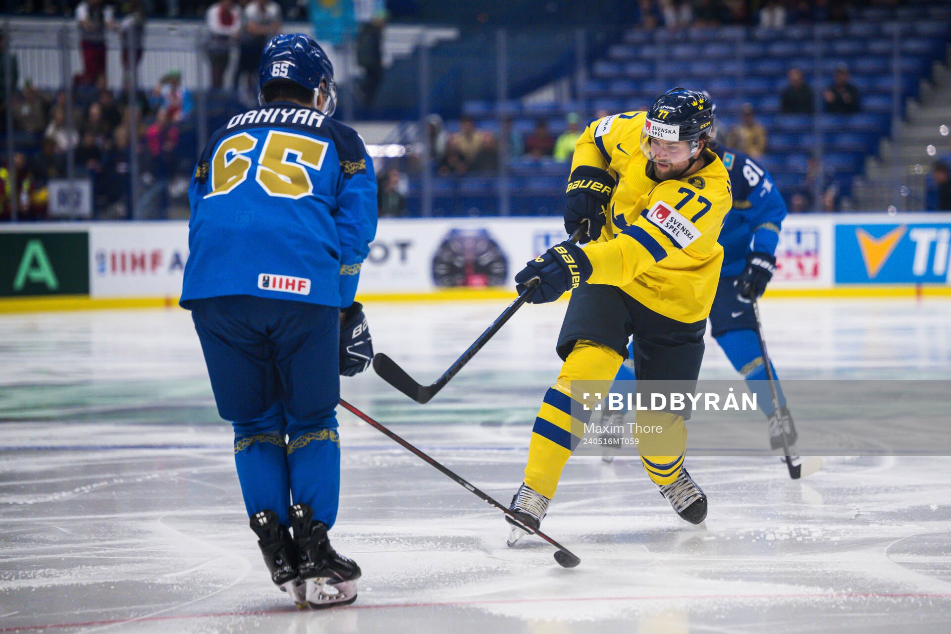 Victor Hedman of Sweden